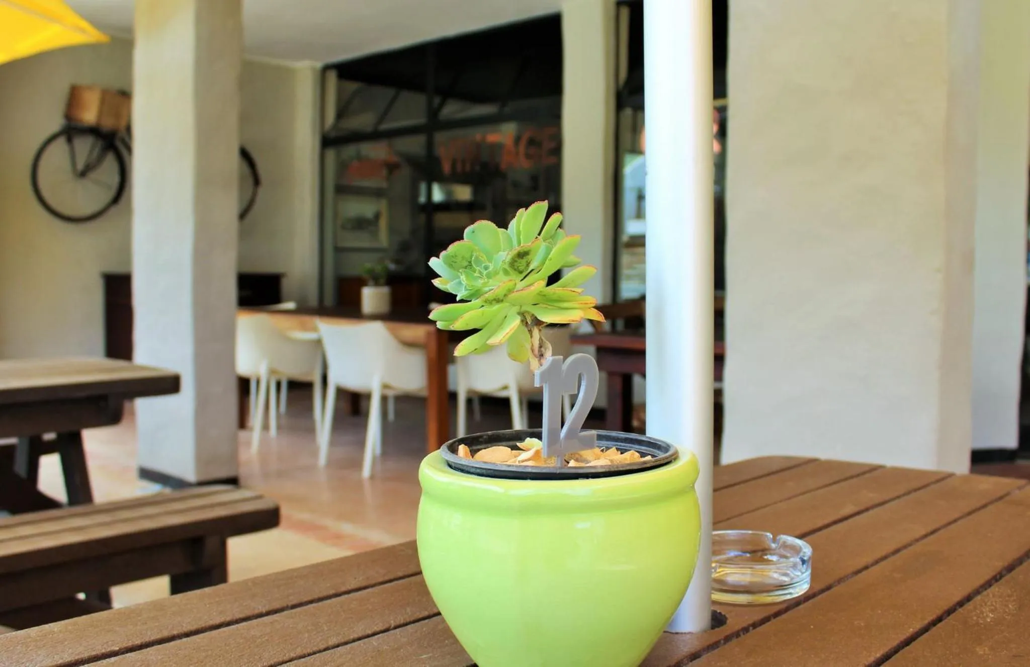 Balcony/Terrace in Barrydale Karoo - BOUTIQUE HOTEL