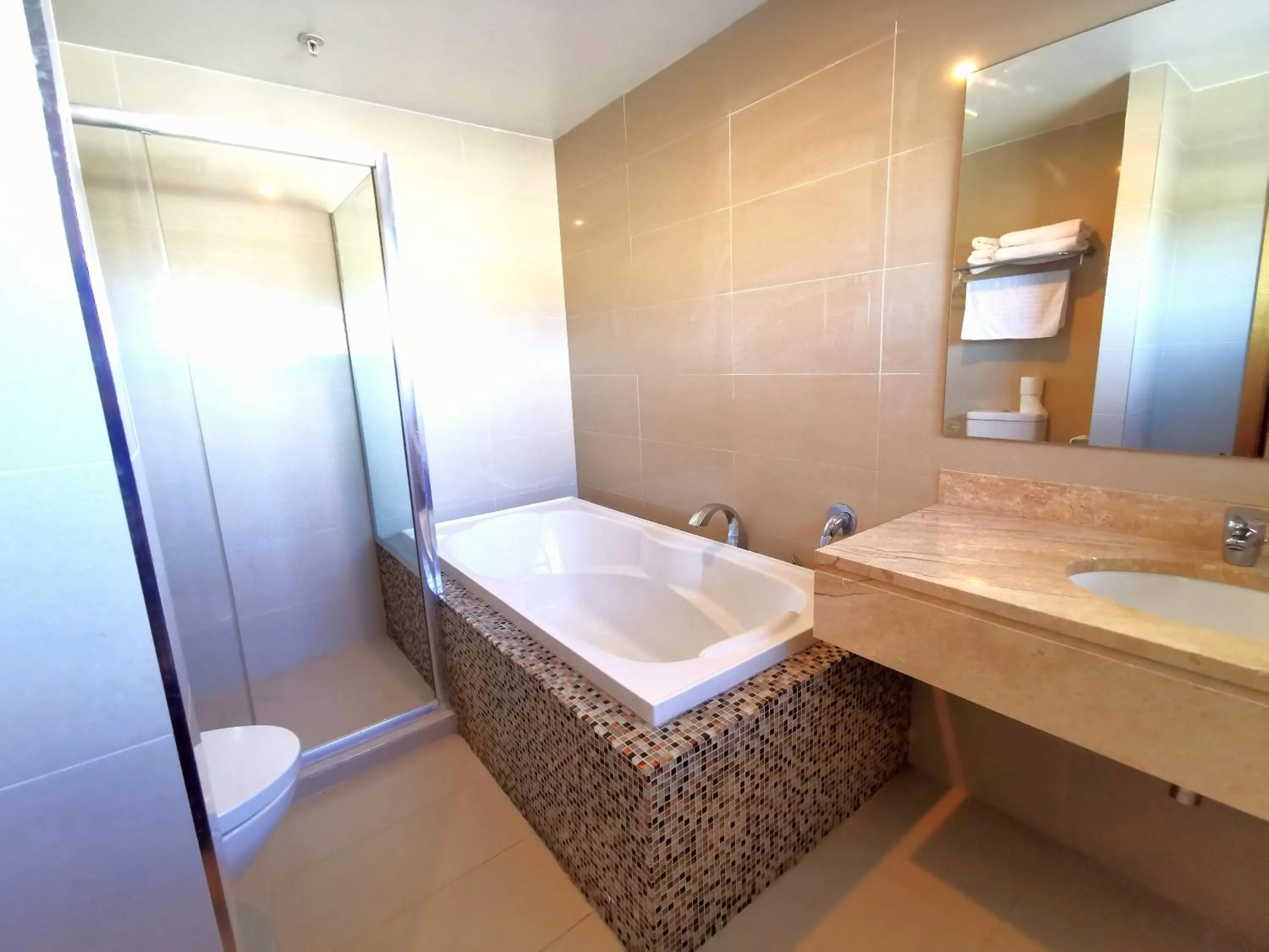 Bathroom in Boulevard Hotel