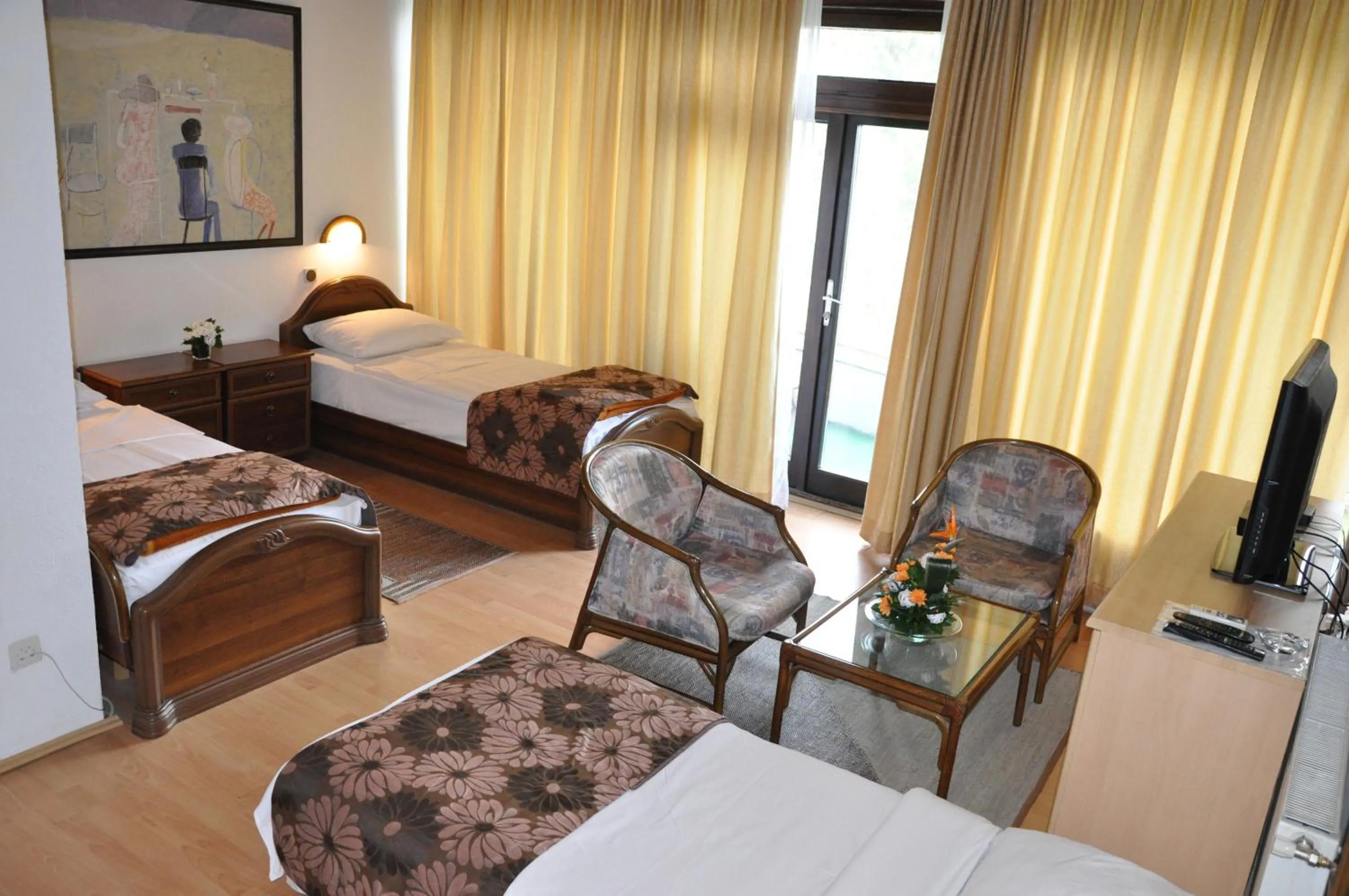 Bed in Hotel Simpo Pržar