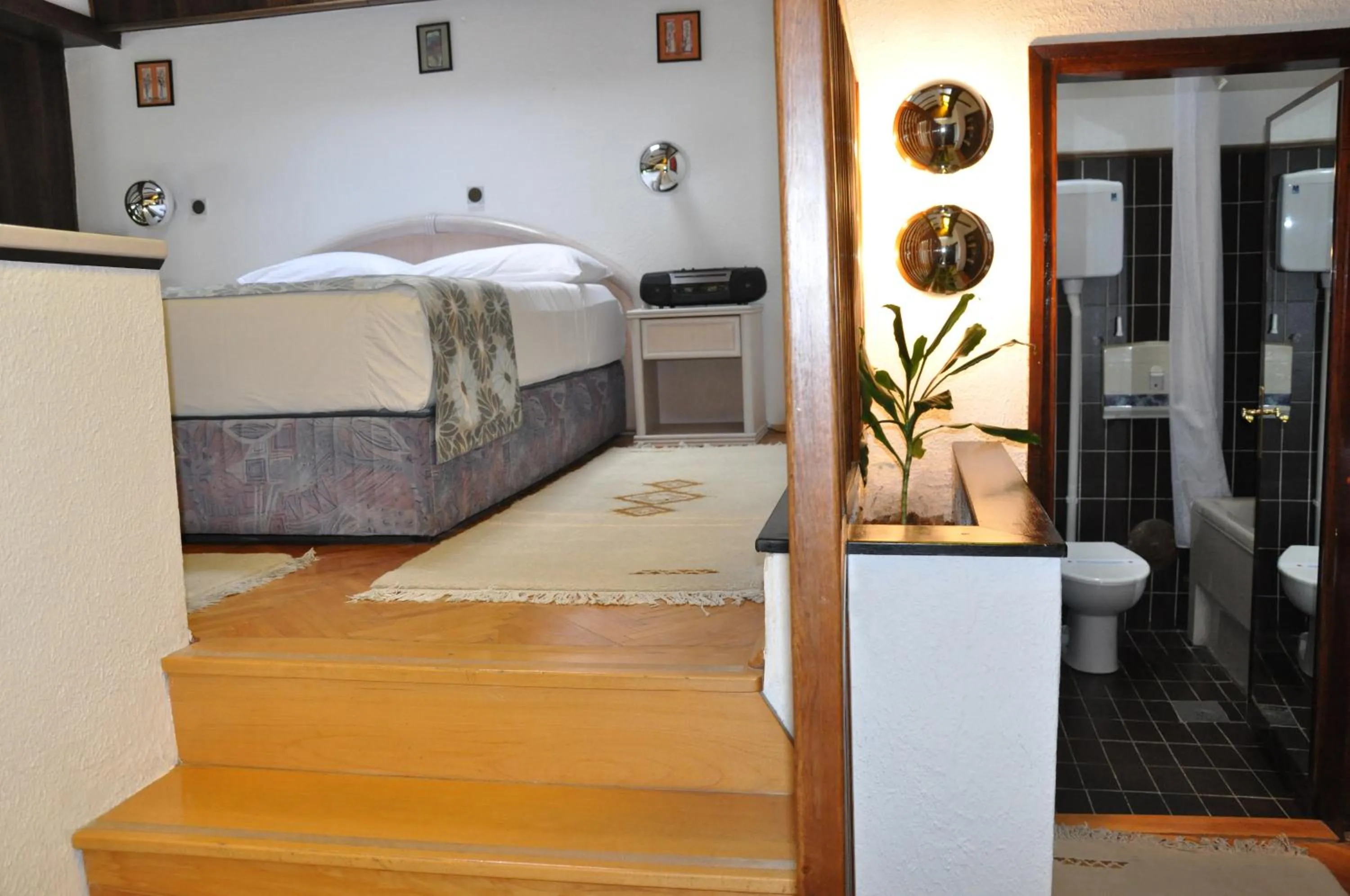 Bed in Hotel Simpo Pržar
