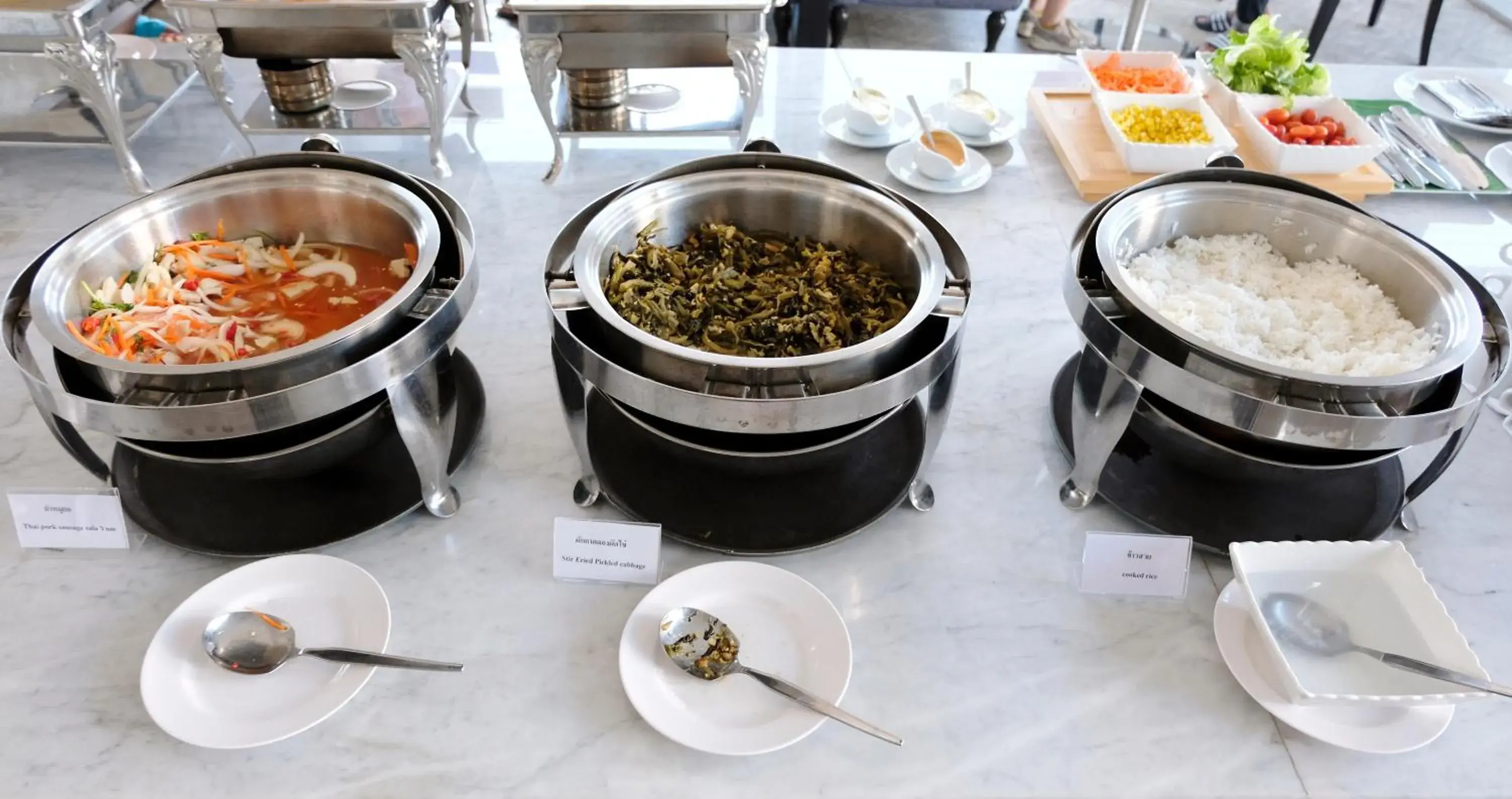 Breakfast in The Cheewin Hotel And Convention Breakfast in The Cheewin Hotel And Convention