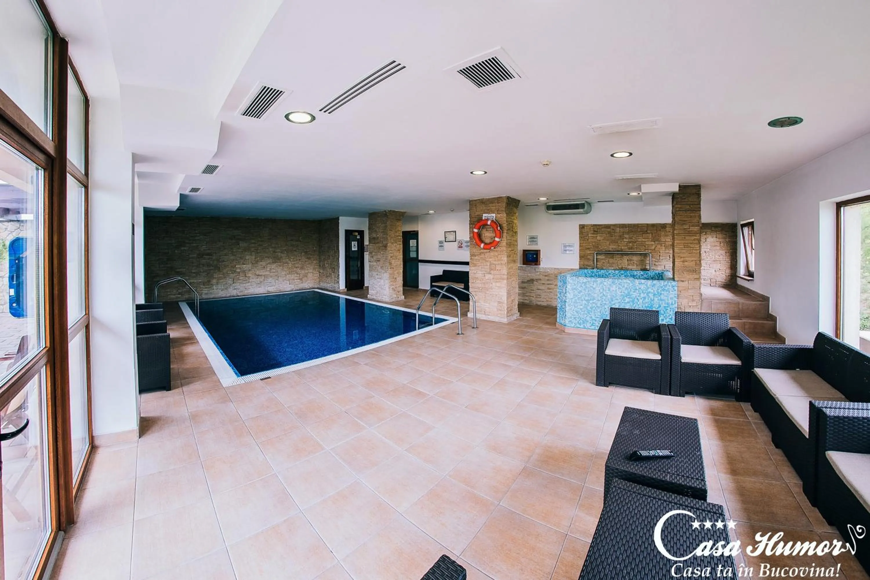 Hot Tub in Pension Casa Humor