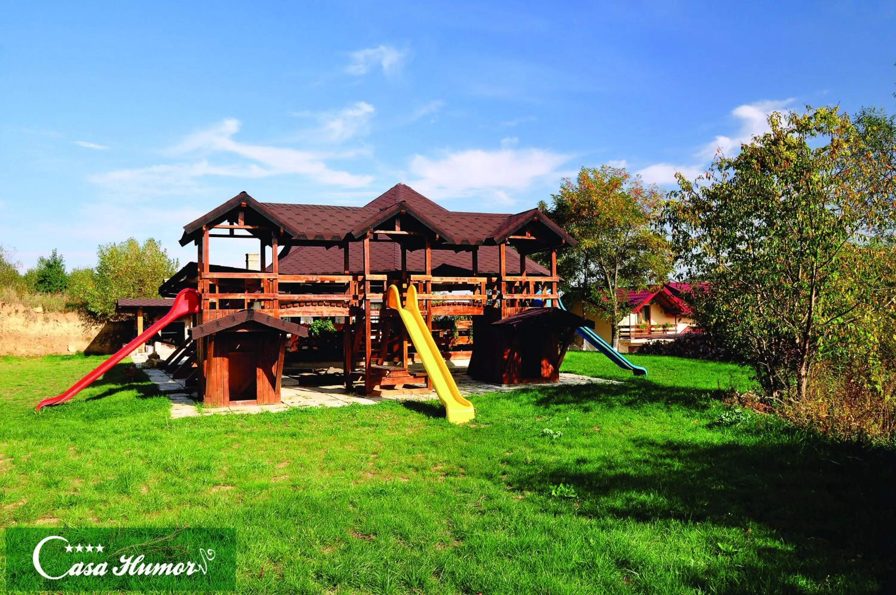 Children play ground in Pension Casa Humor