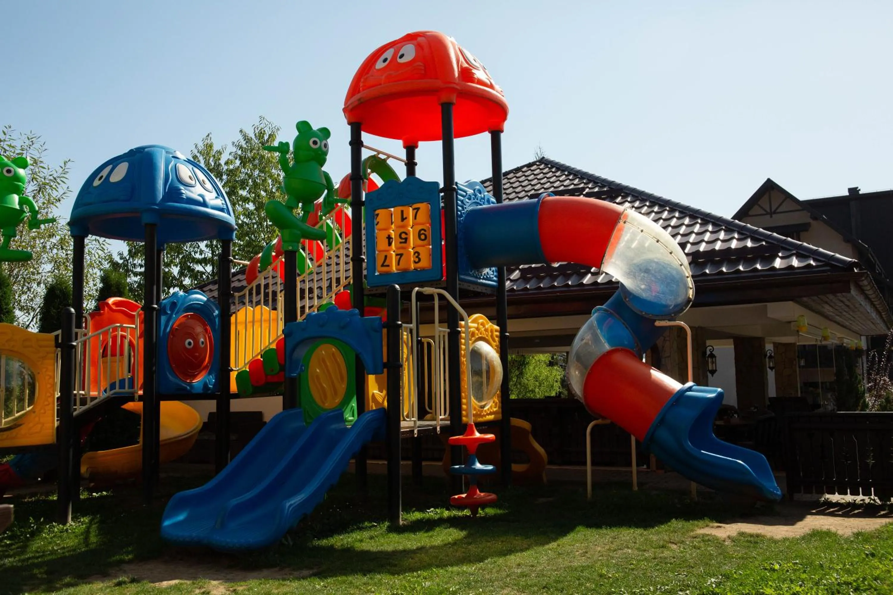 Children play ground in Pension Casa Humor