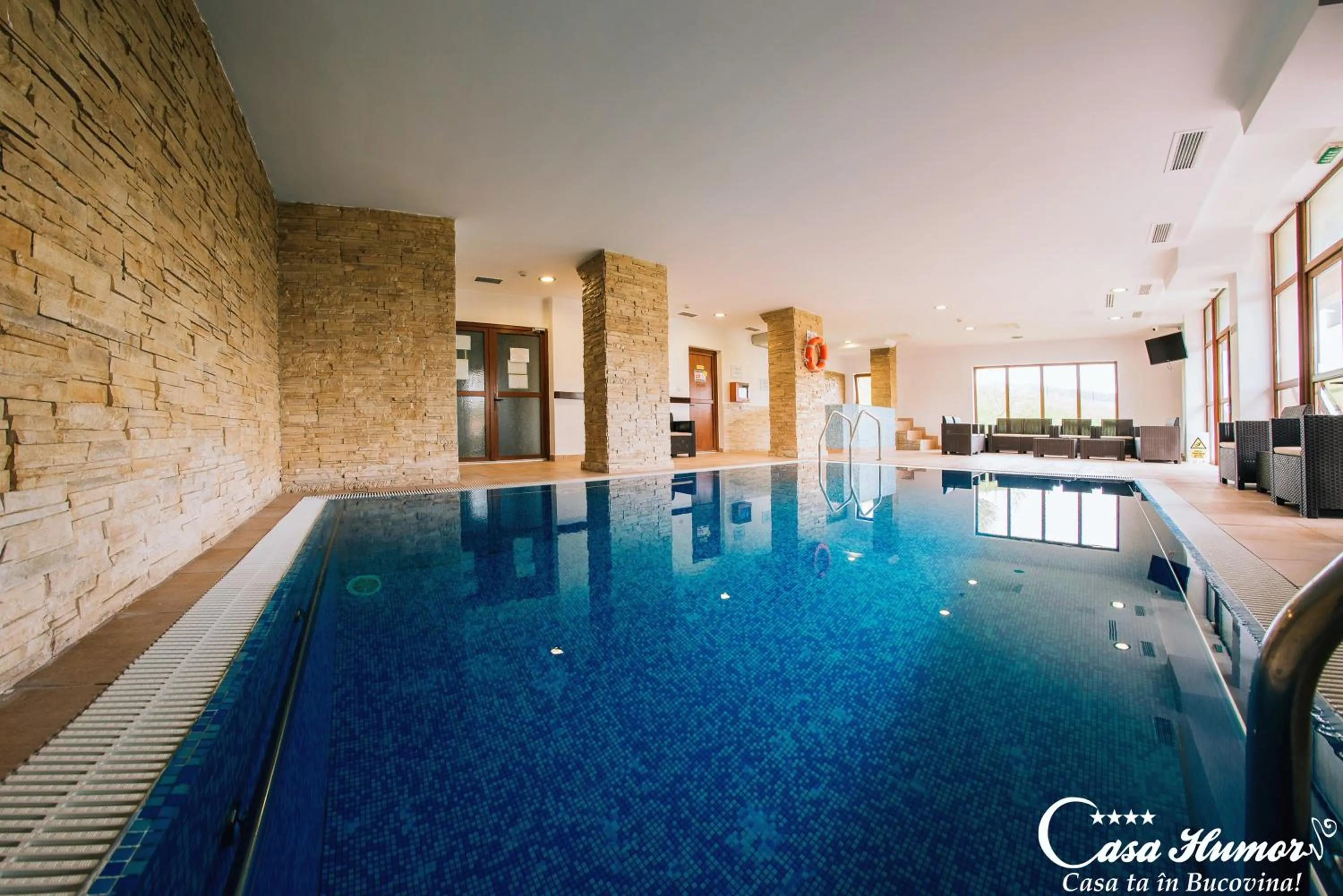 Hot Tub in Pension Casa Humor
