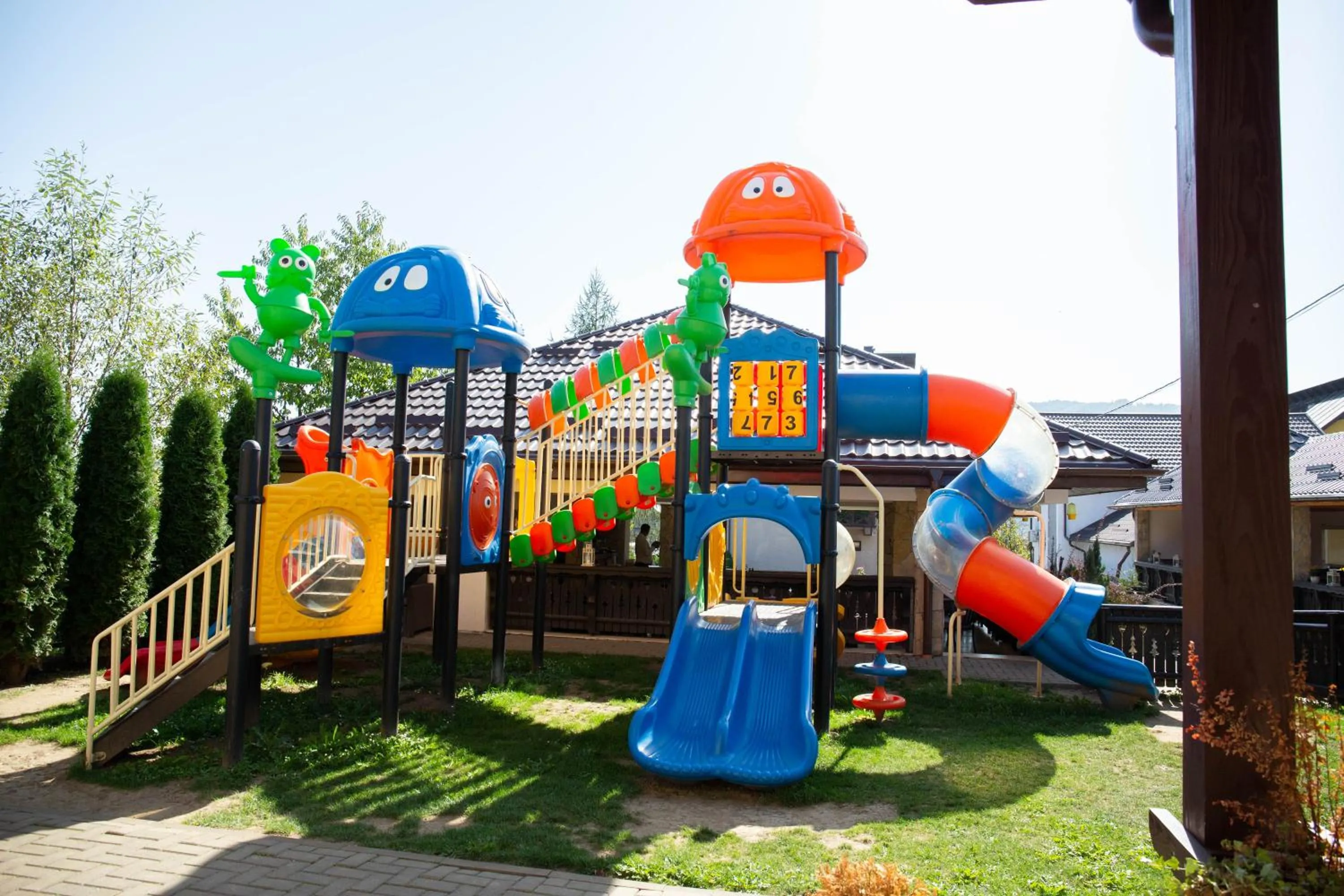 Children play ground in Pension Casa Humor