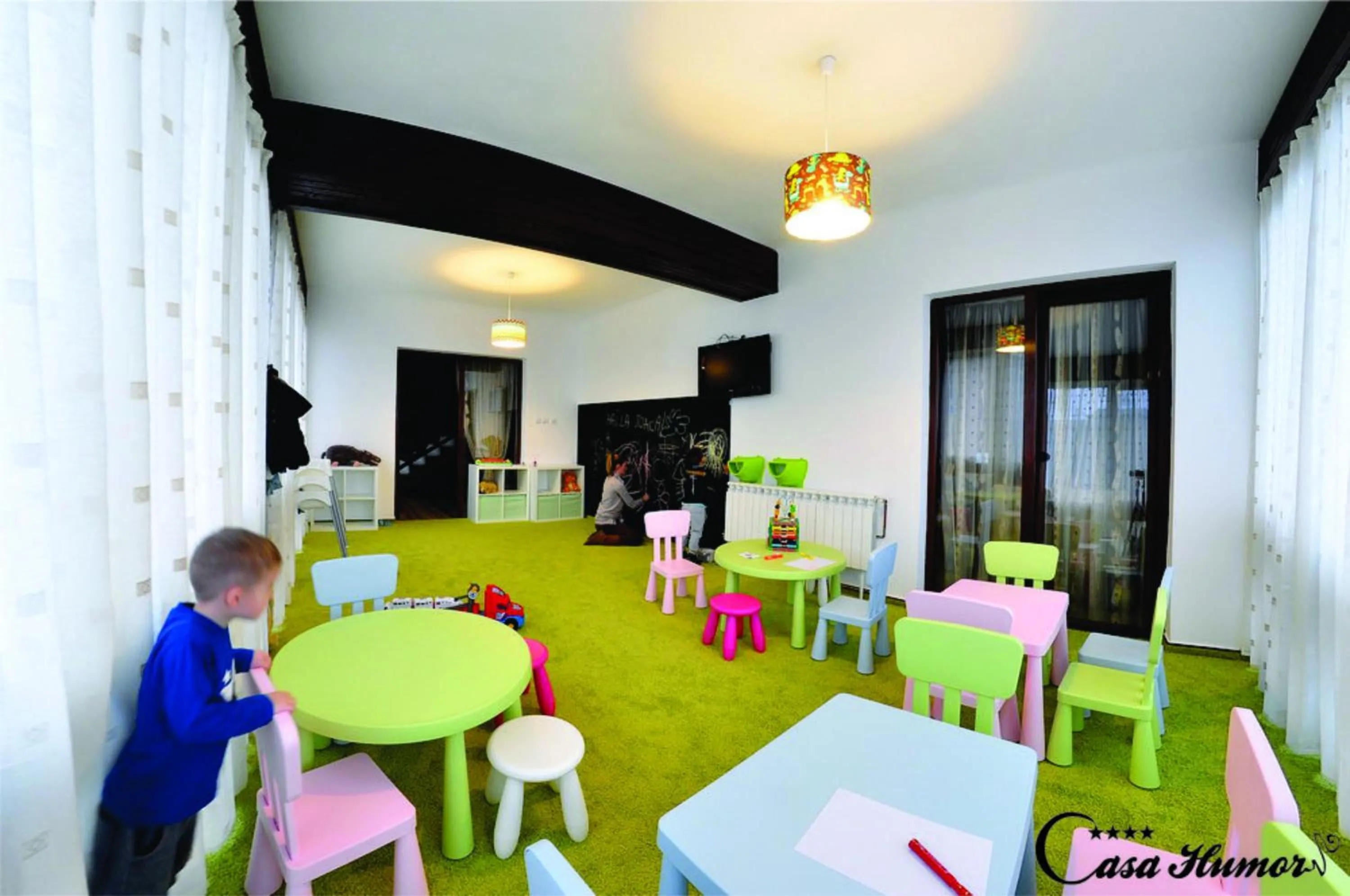Children play ground in Pension Casa Humor