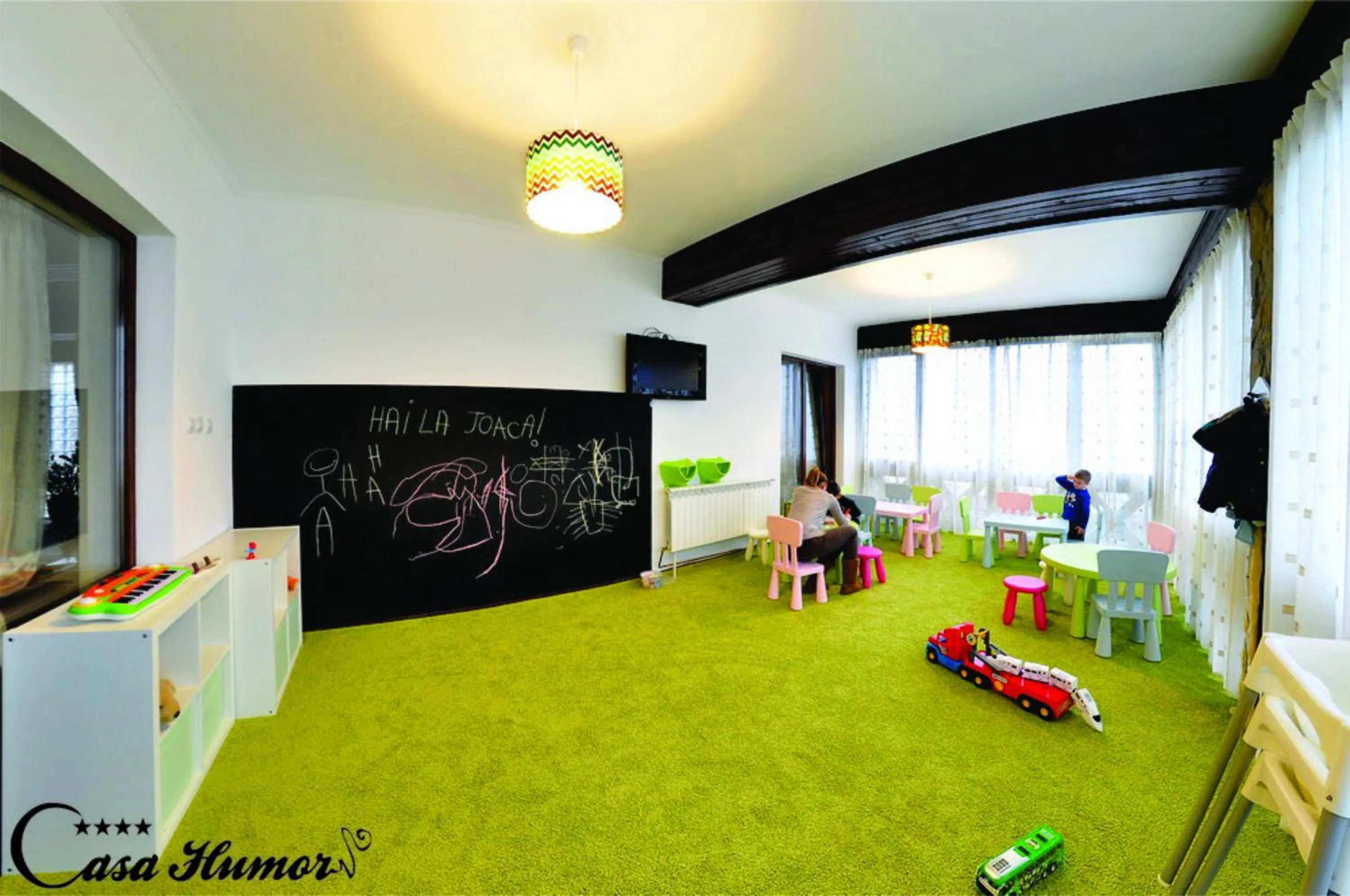 Children play ground in Pension Casa Humor