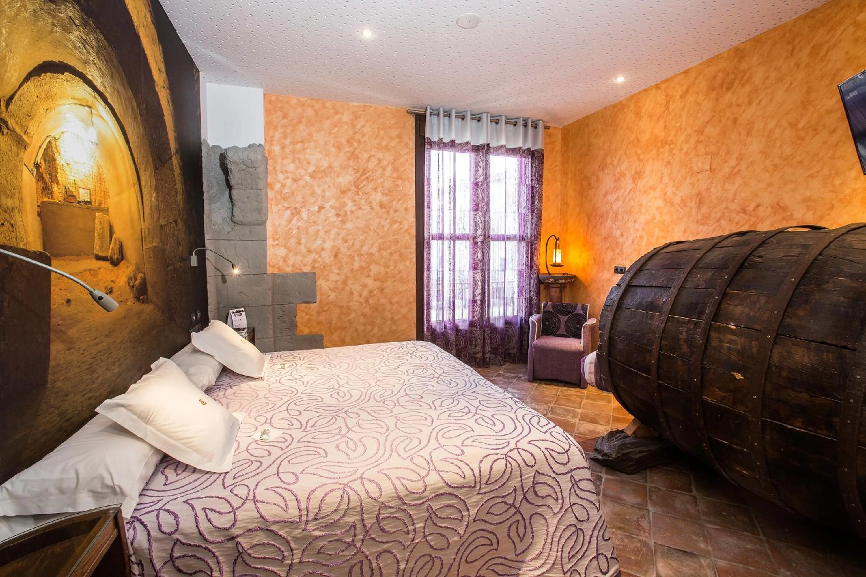 Bed in Hotel SPA El Lagar de Isilla