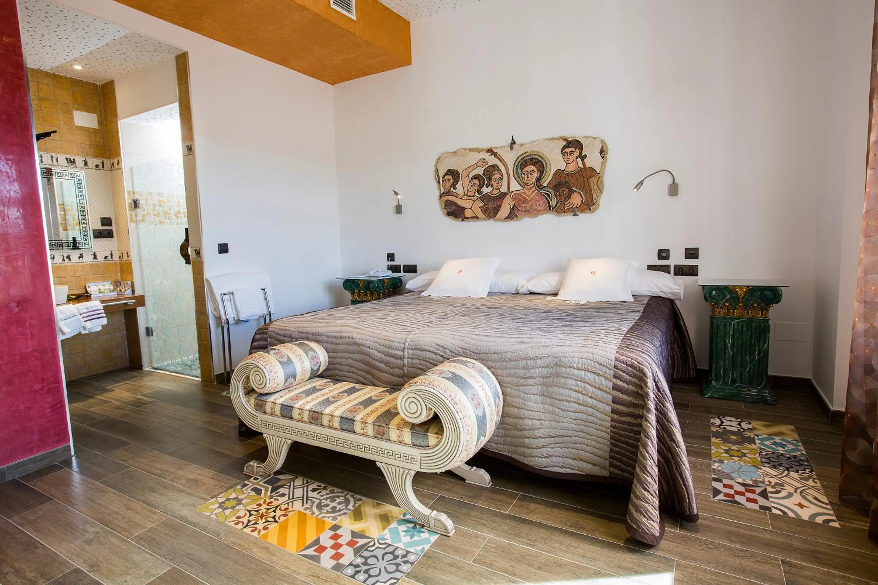 Bed in Hotel SPA El Lagar de Isilla