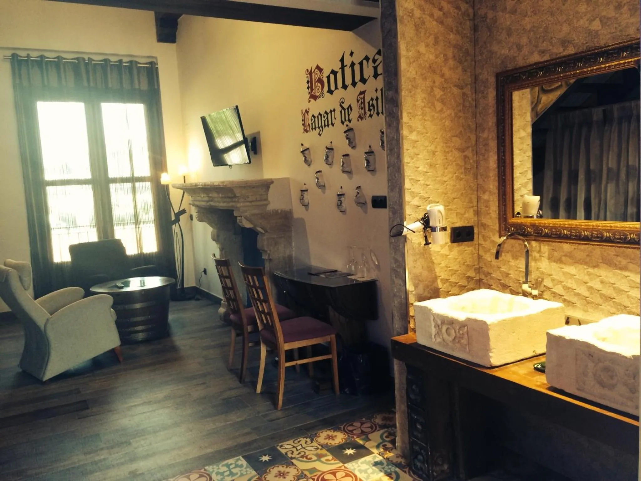 Decorative detail in Hotel SPA El Lagar de Isilla