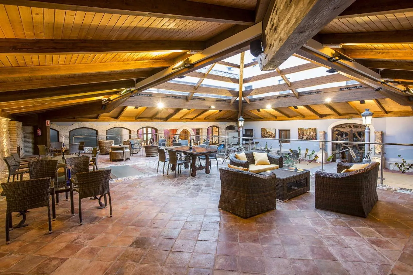 Lounge or bar in Hotel SPA El Lagar de Isilla