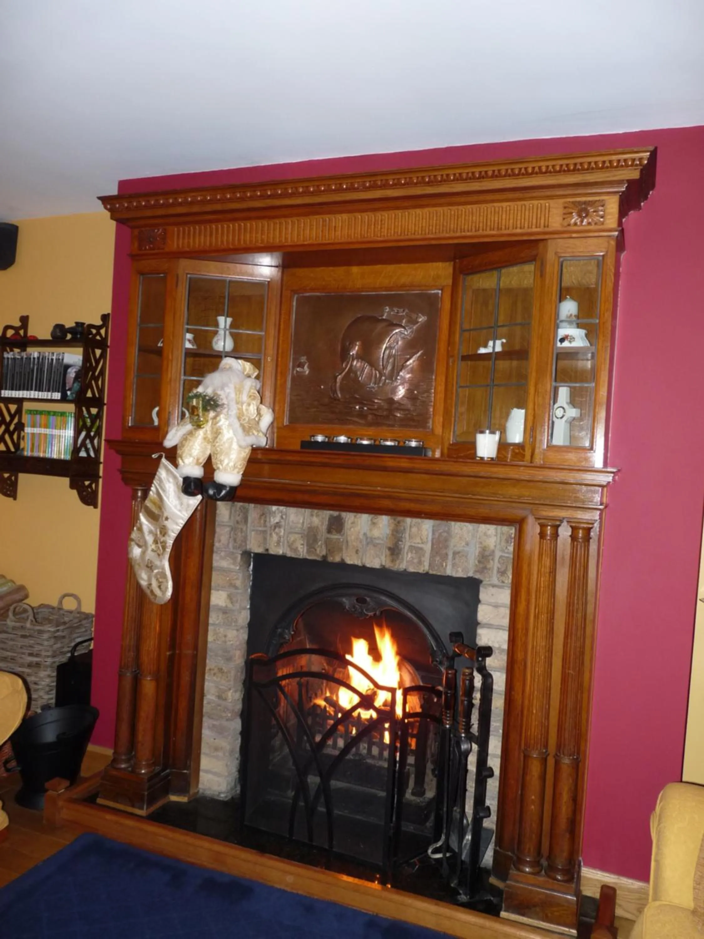 Decorative detail in Stirabout Lane B&B