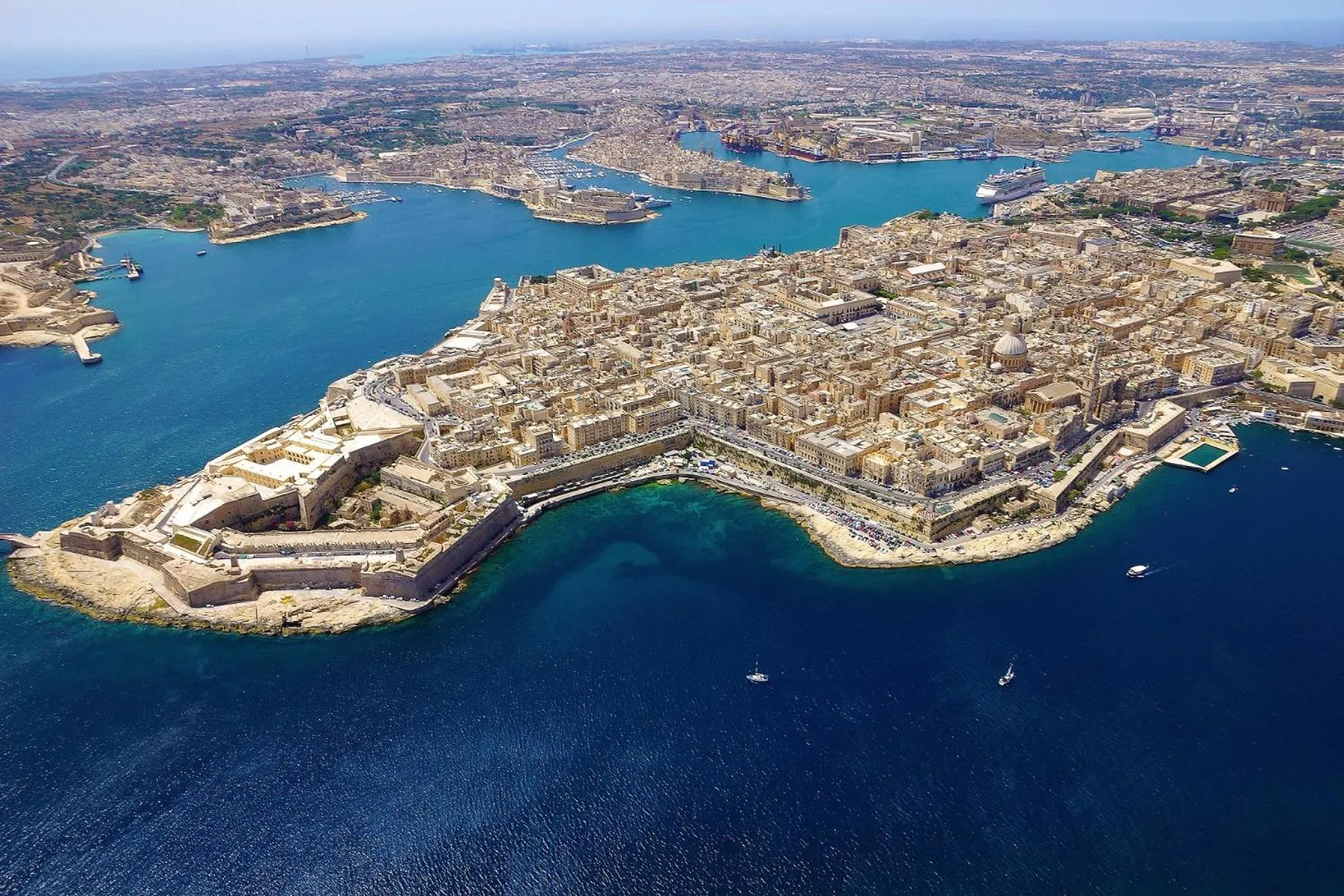 Off site in Harbour Lights seafront 2 bedroom apartments with panoramic sea views - by Getawaysmalta