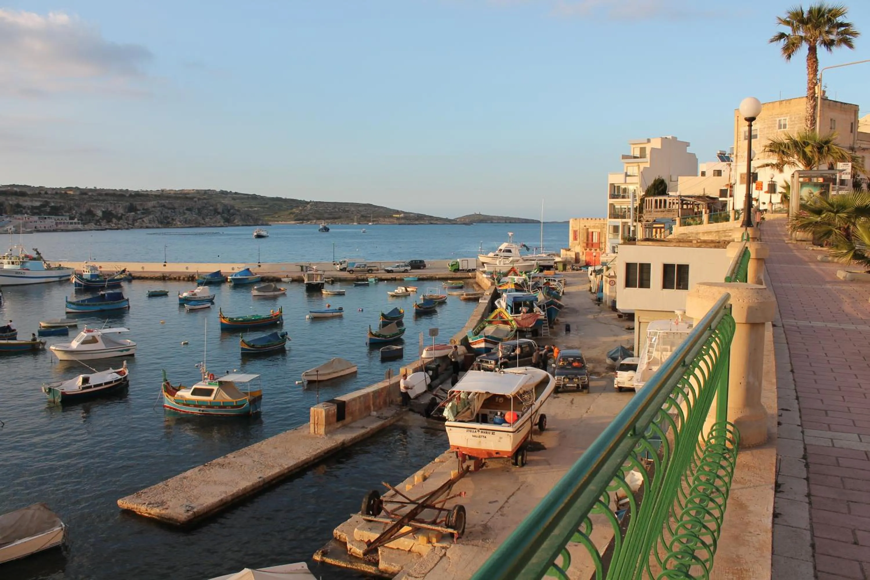 Balcony/Terrace in Harbour Lights seafront 2 bedroom apartments with panoramic sea views - by Getawaysmalta