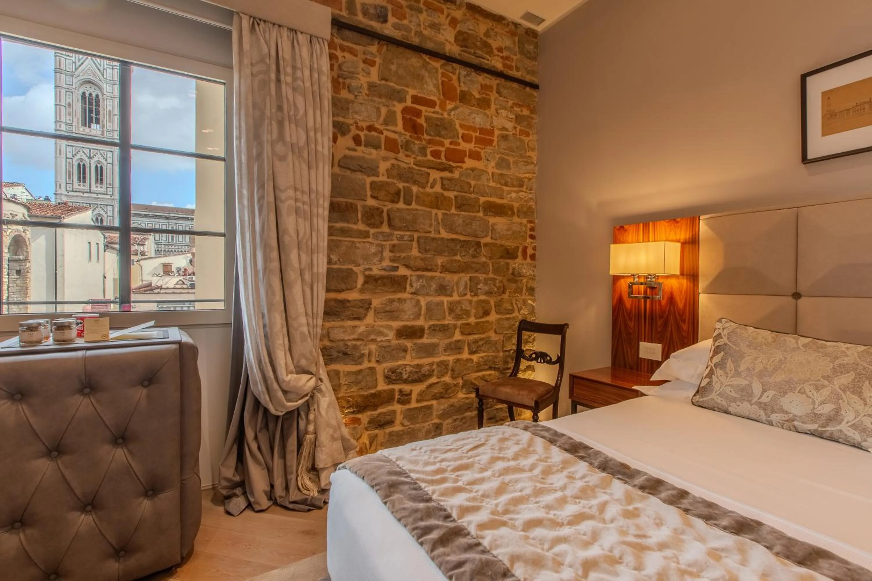 View (from property/room), Bed in Donati Luxury Tower Suites