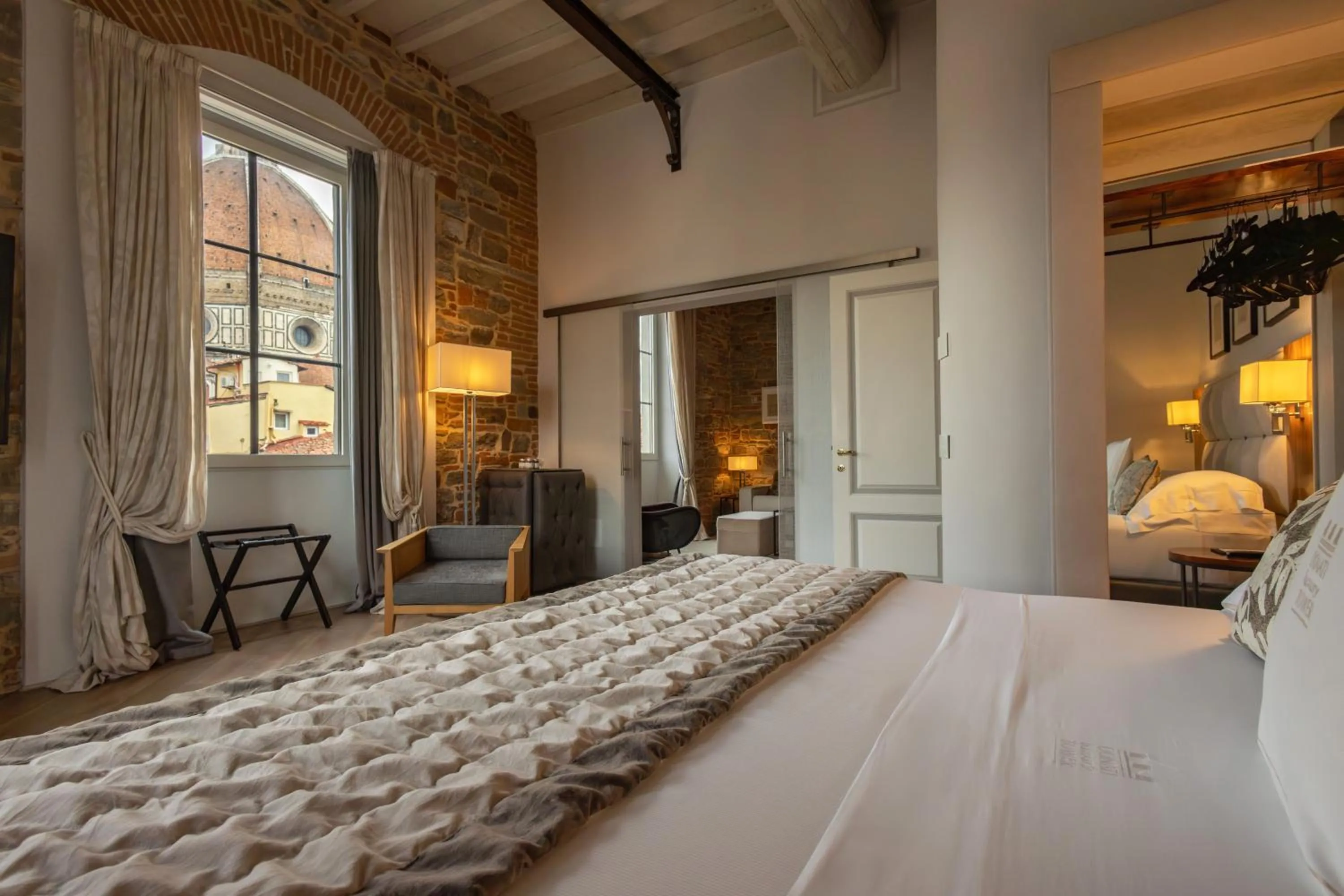 View (from property/room), Bed in Donati Luxury Tower Suites