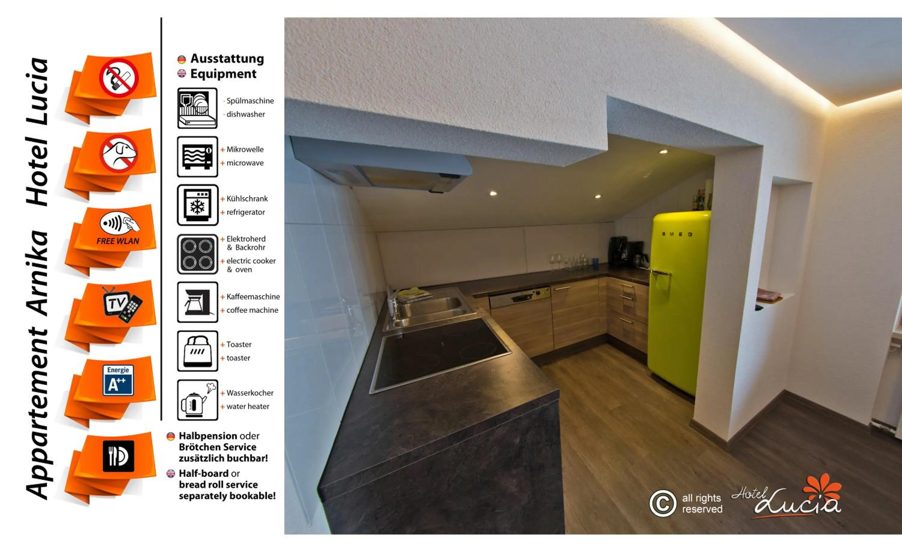 Coffee/tea facilities in Hotel Lucia - 3 Sterne Superior