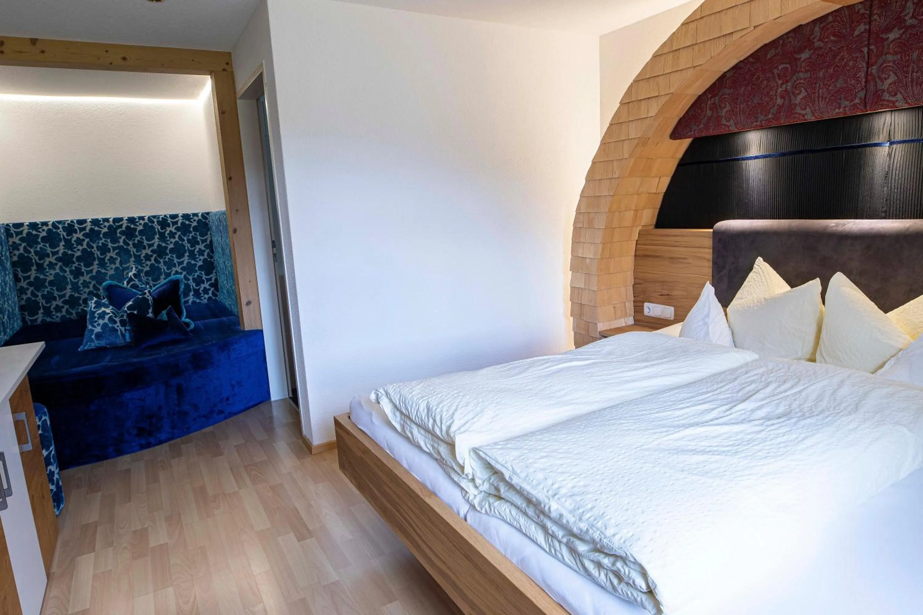 Bed in Hotel Lucia - 3 Sterne Superior