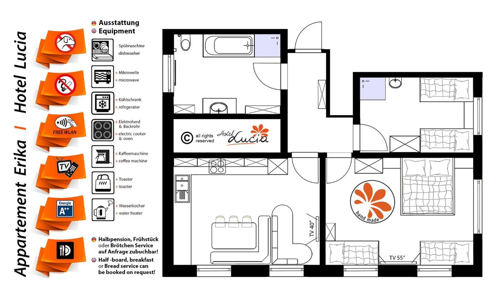Coffee/tea facilities in Hotel Lucia - 3 Sterne Superior