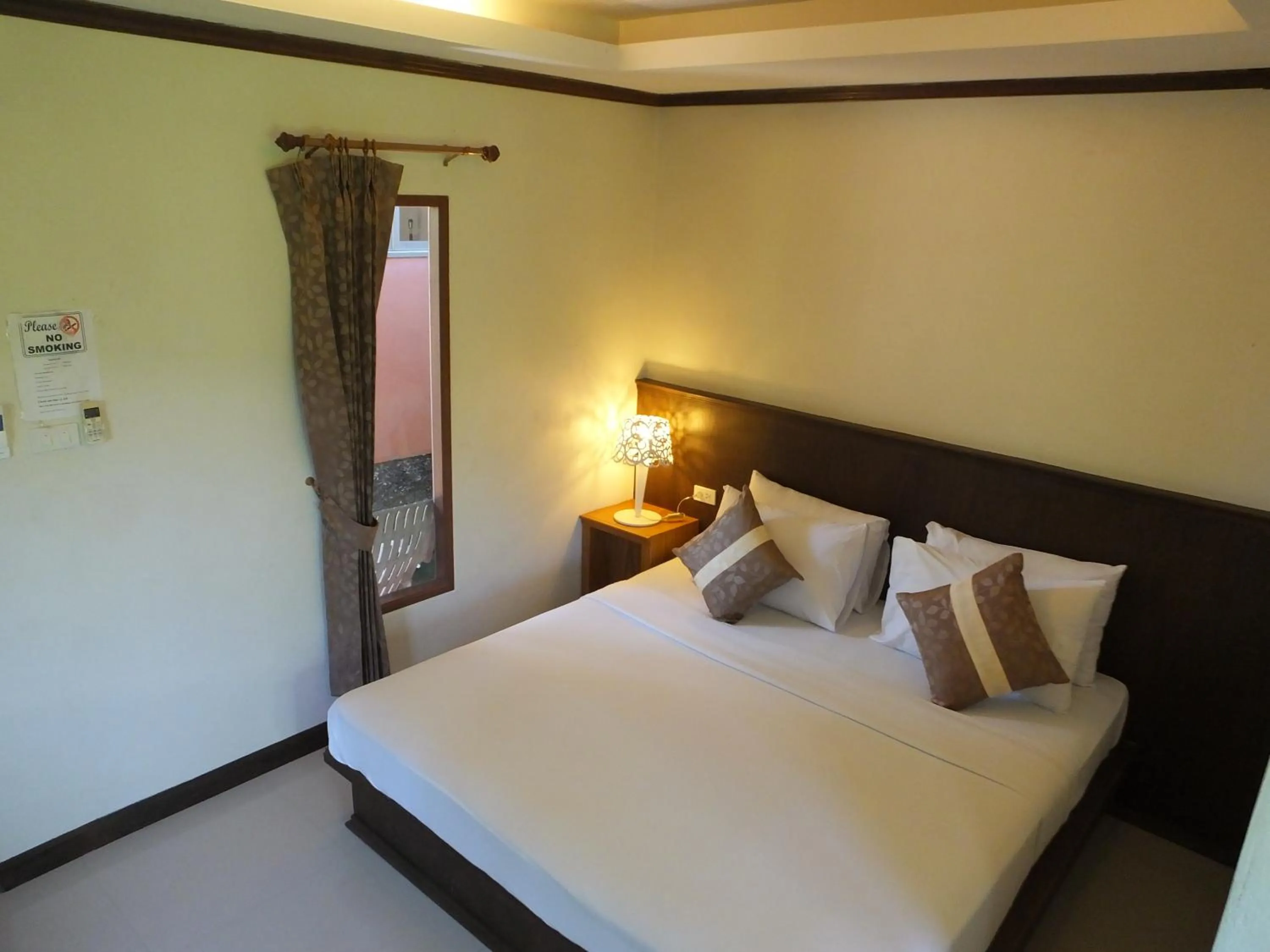 Bed in Lanta Nature House