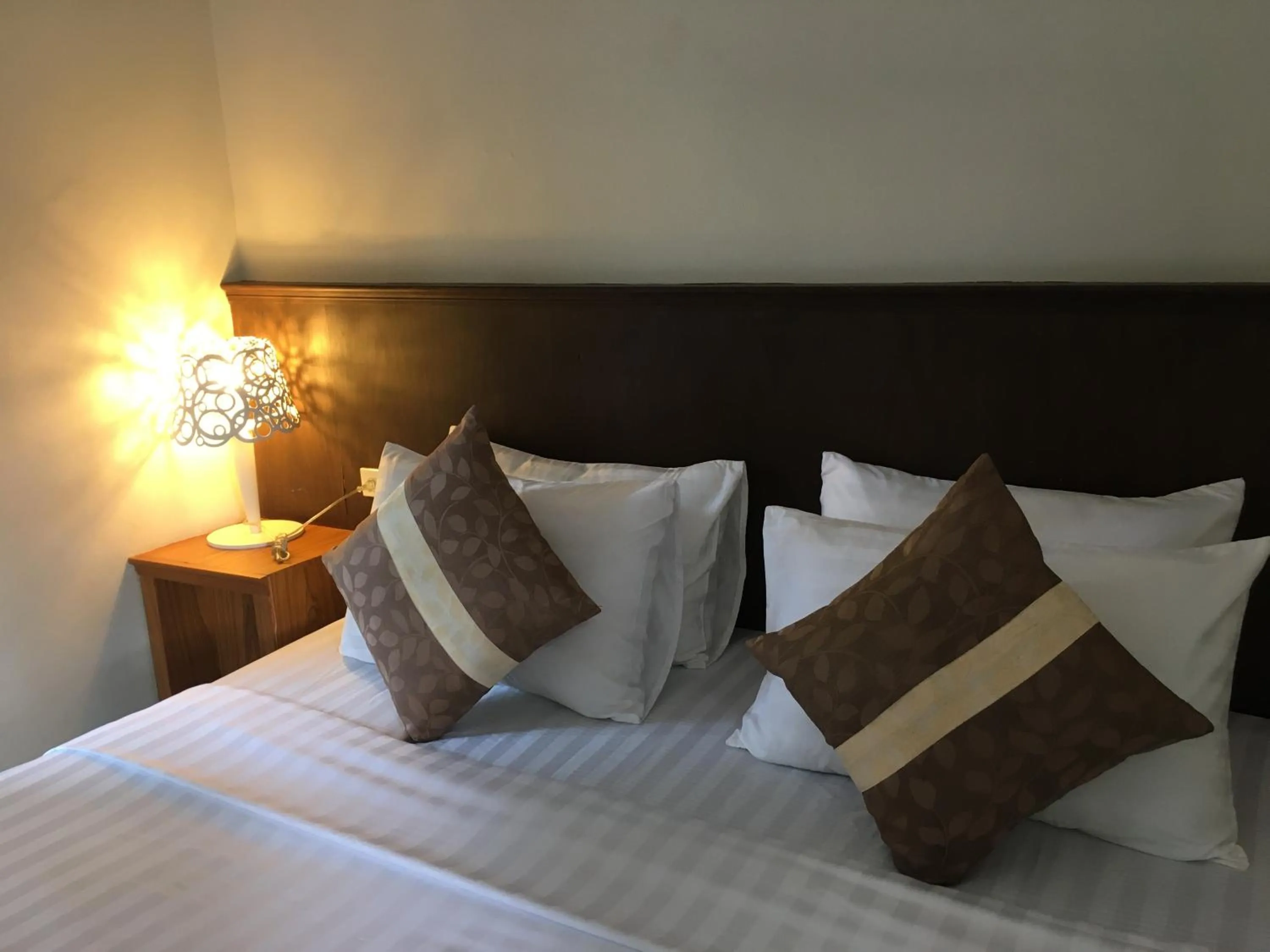 Bed in Lanta Nature House