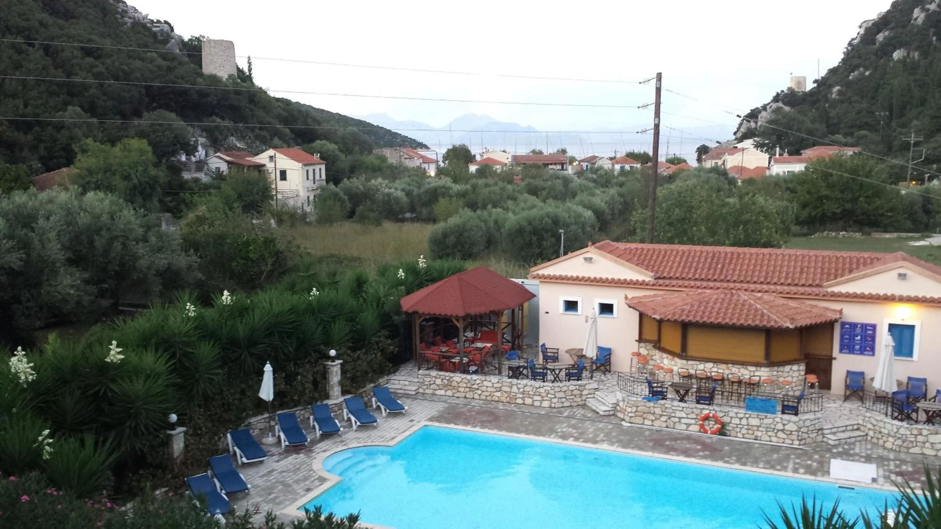 Natural landscape in Hotel Nostos