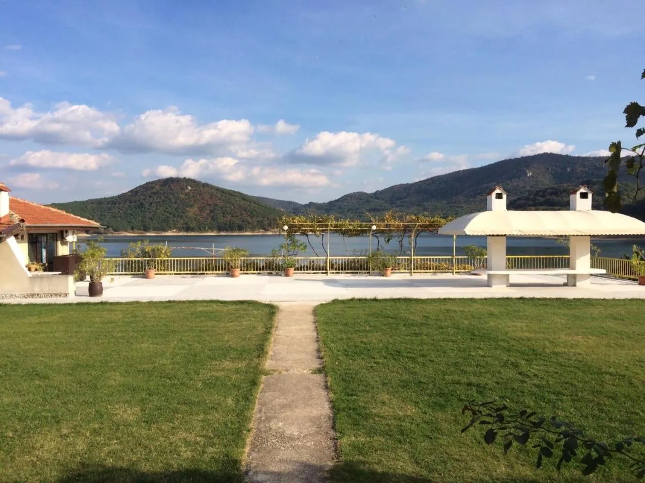 Garden in Family Hotel Belvedere