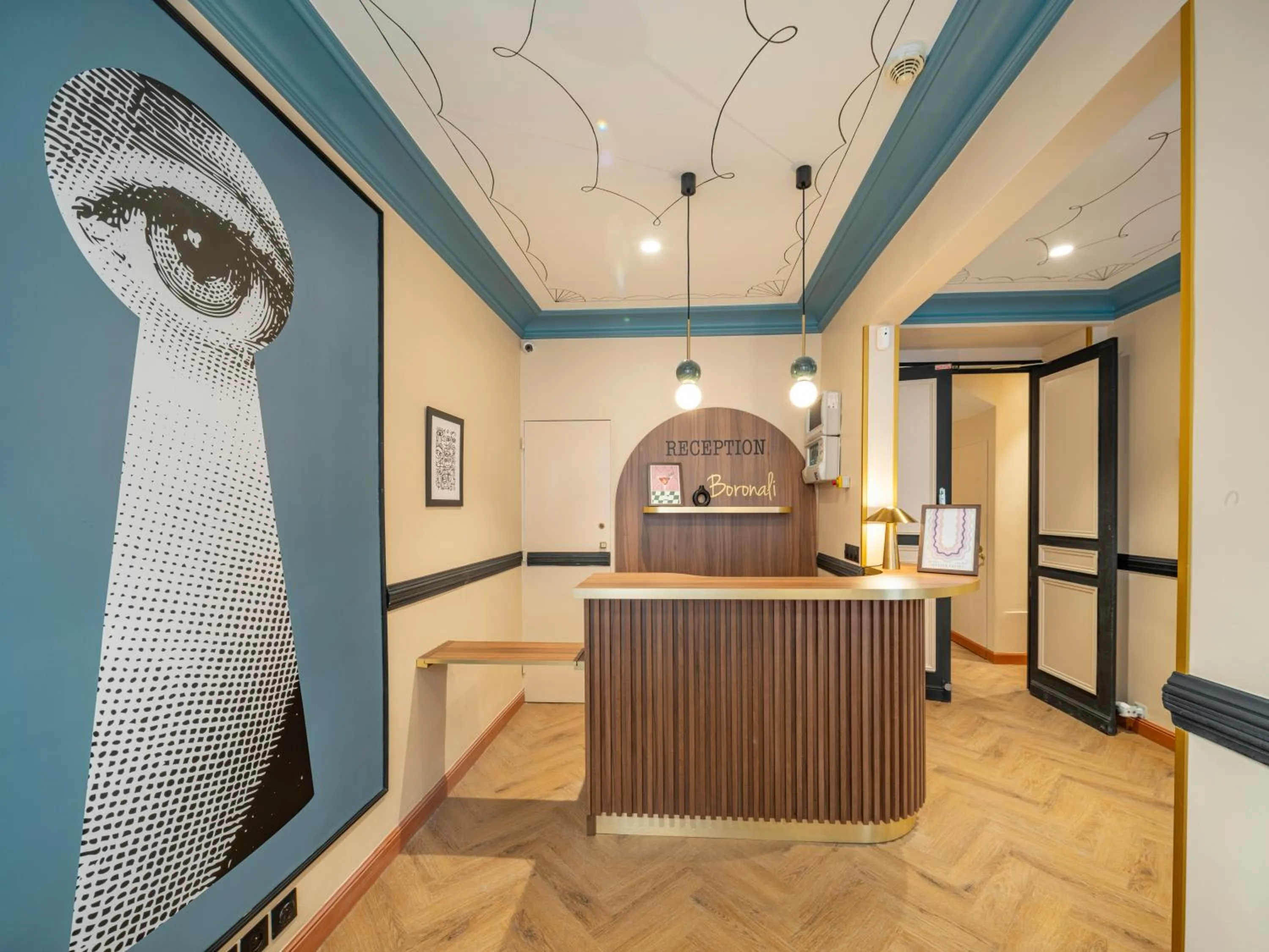 Lobby or reception in Hotel Boronali - Nouvellement rénové