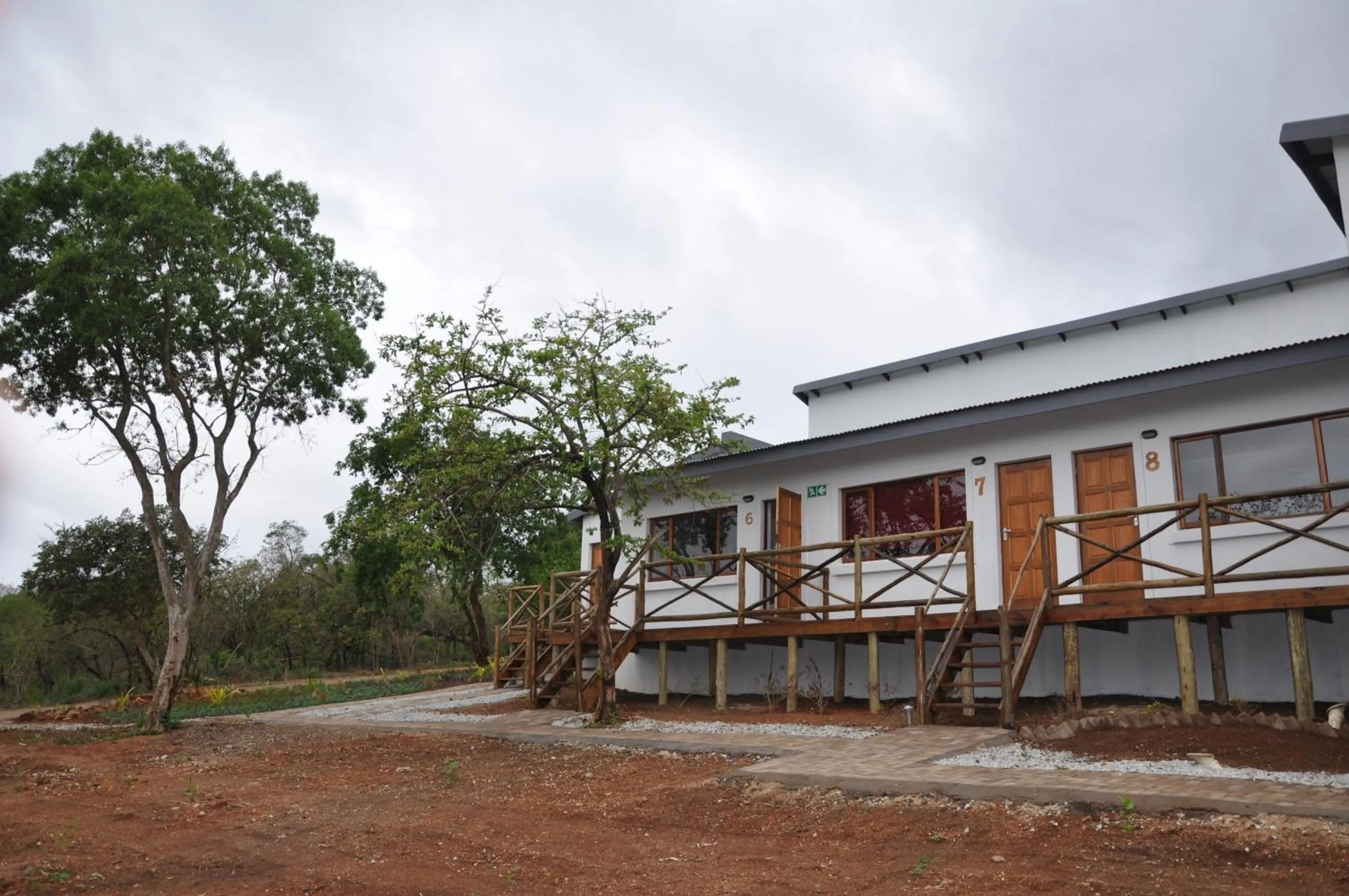 Balcony/Terrace in Hazyview Buffalo Game Lodge
