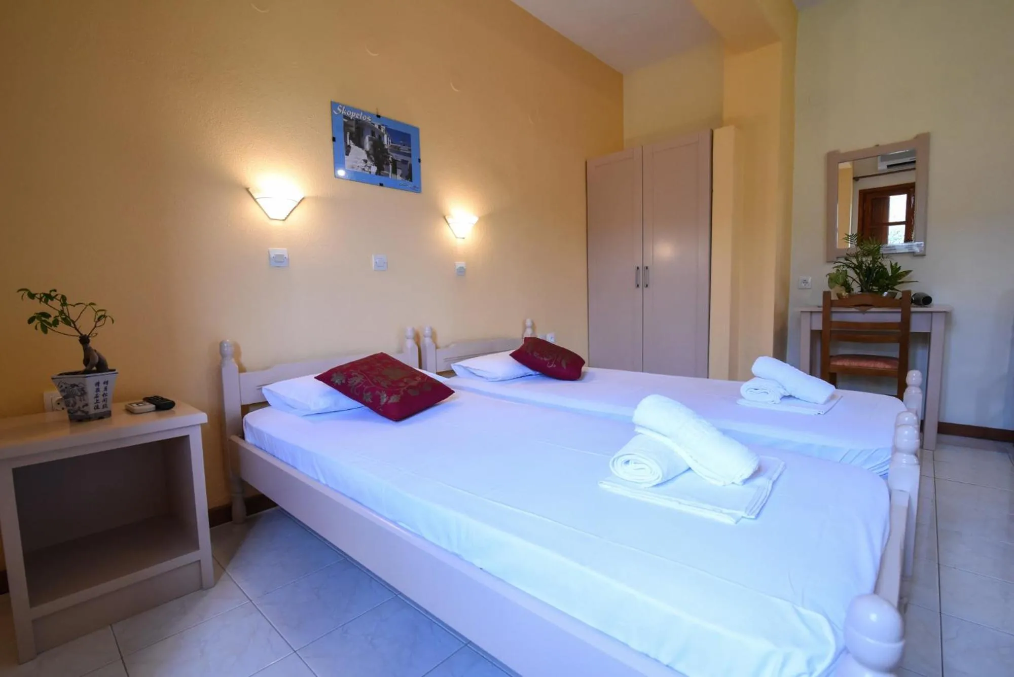 Bedroom, Bed in Studios Filippos
