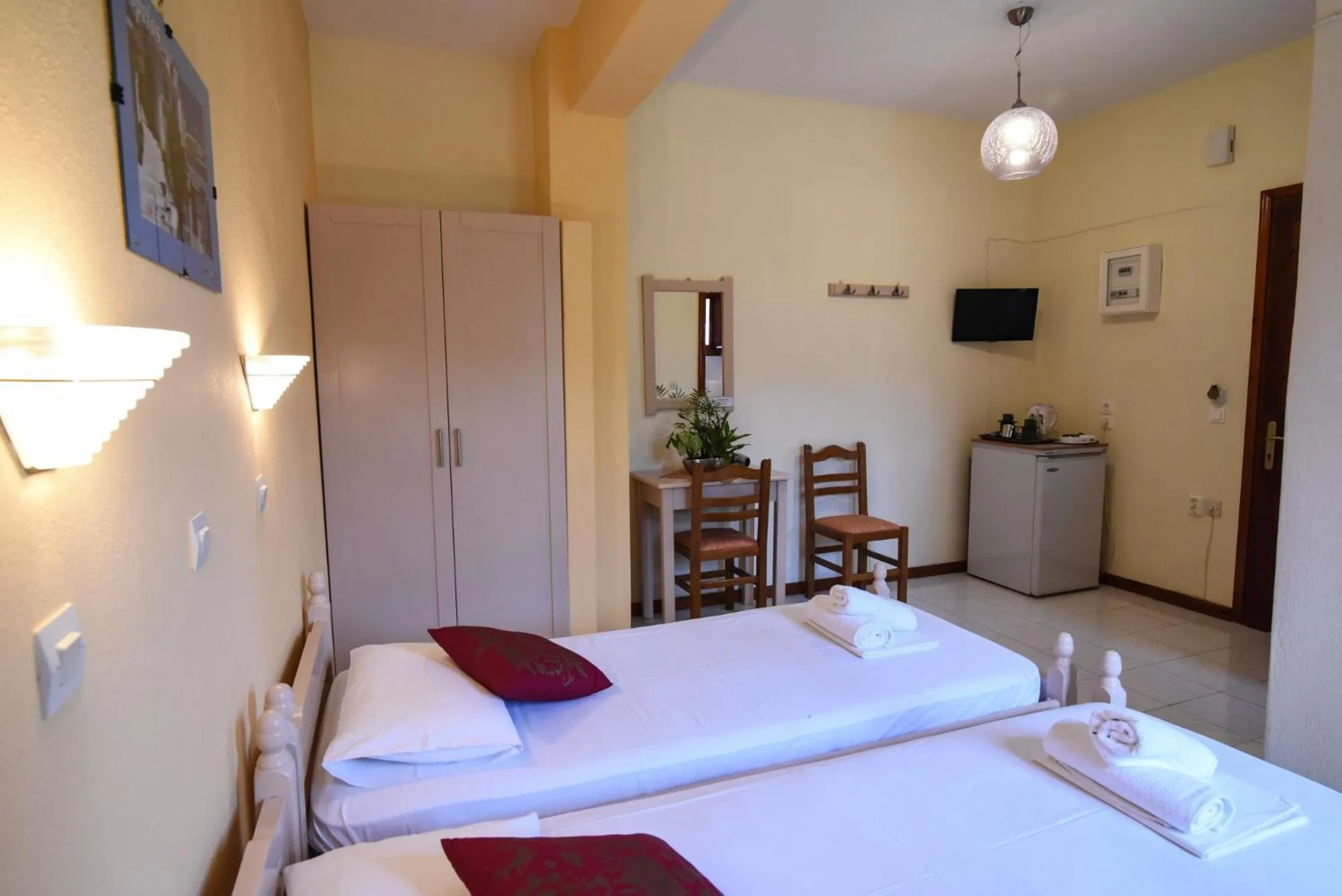 Bedroom, Bed in Studios Filippos