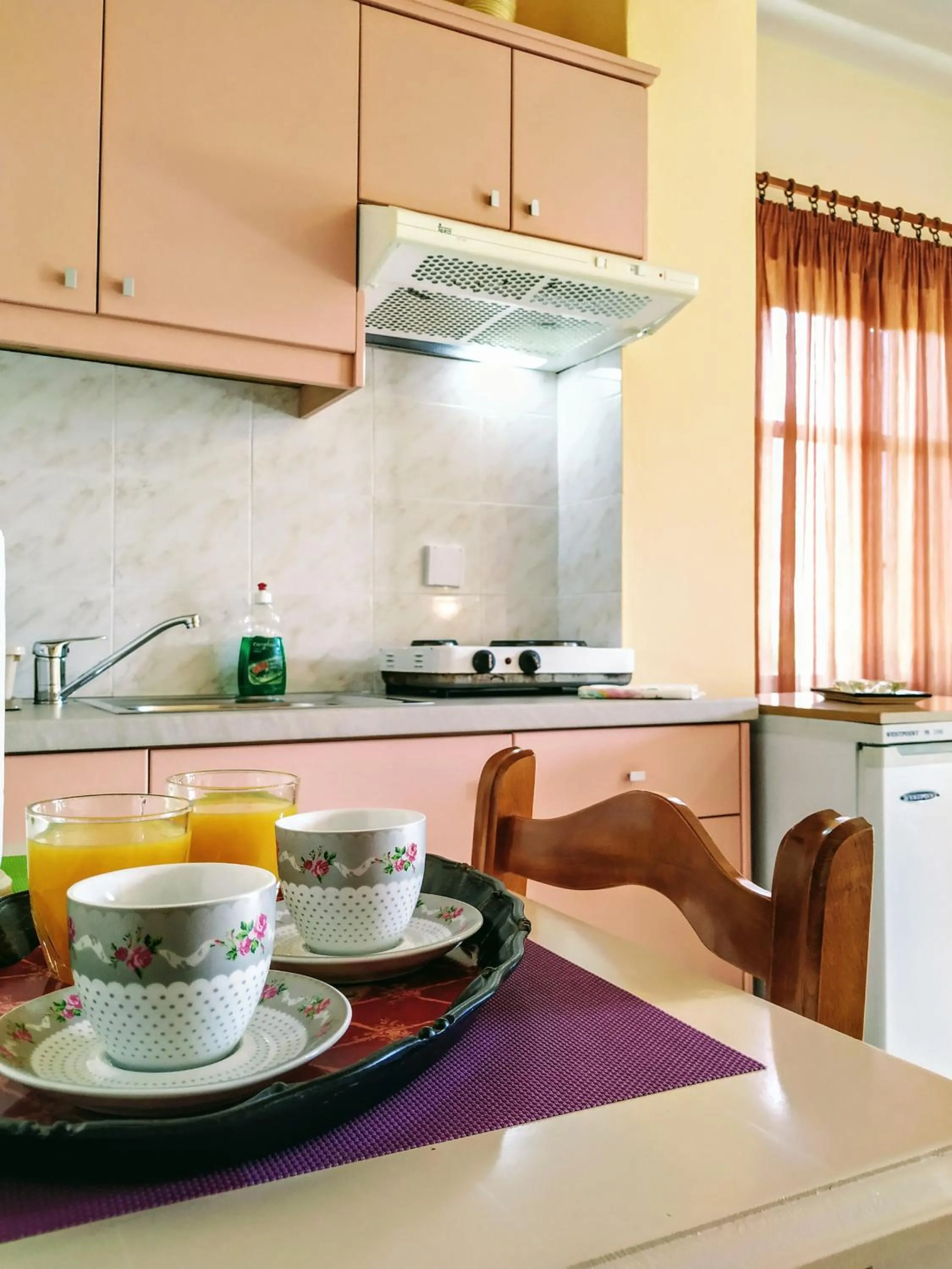 Kitchen or kitchenette in Studios Filippos