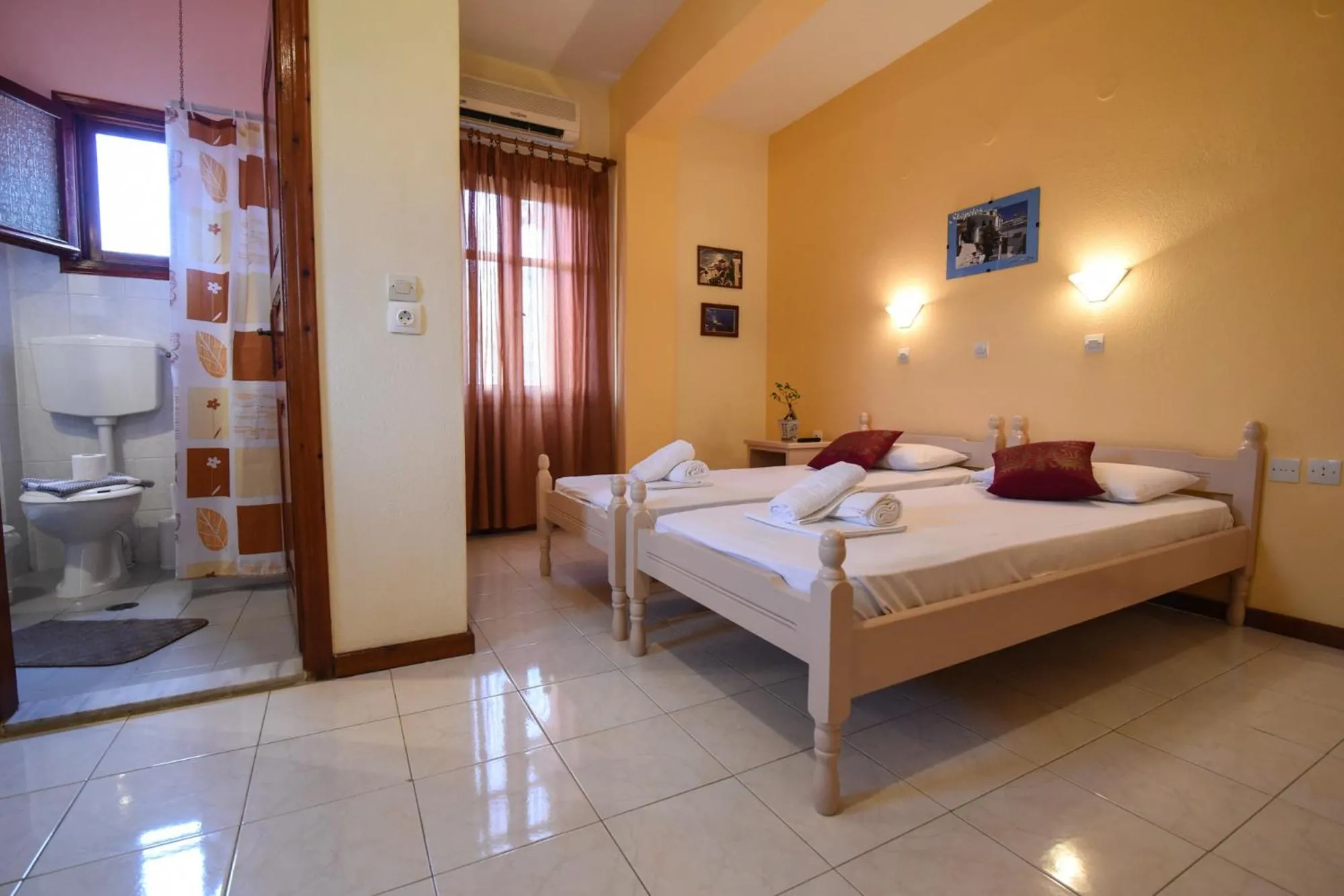 Bedroom, Bed in Studios Filippos