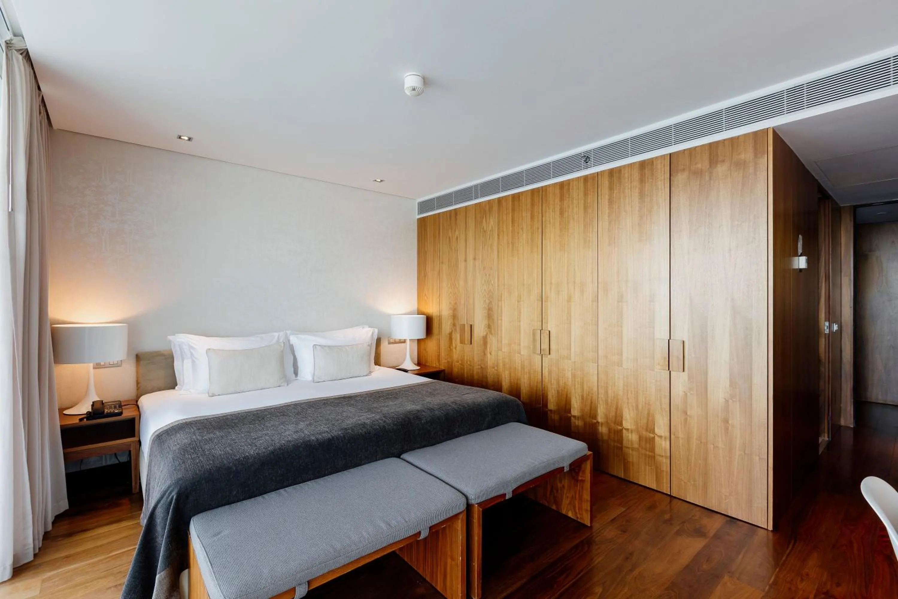 Bed in Troia Design Hotel