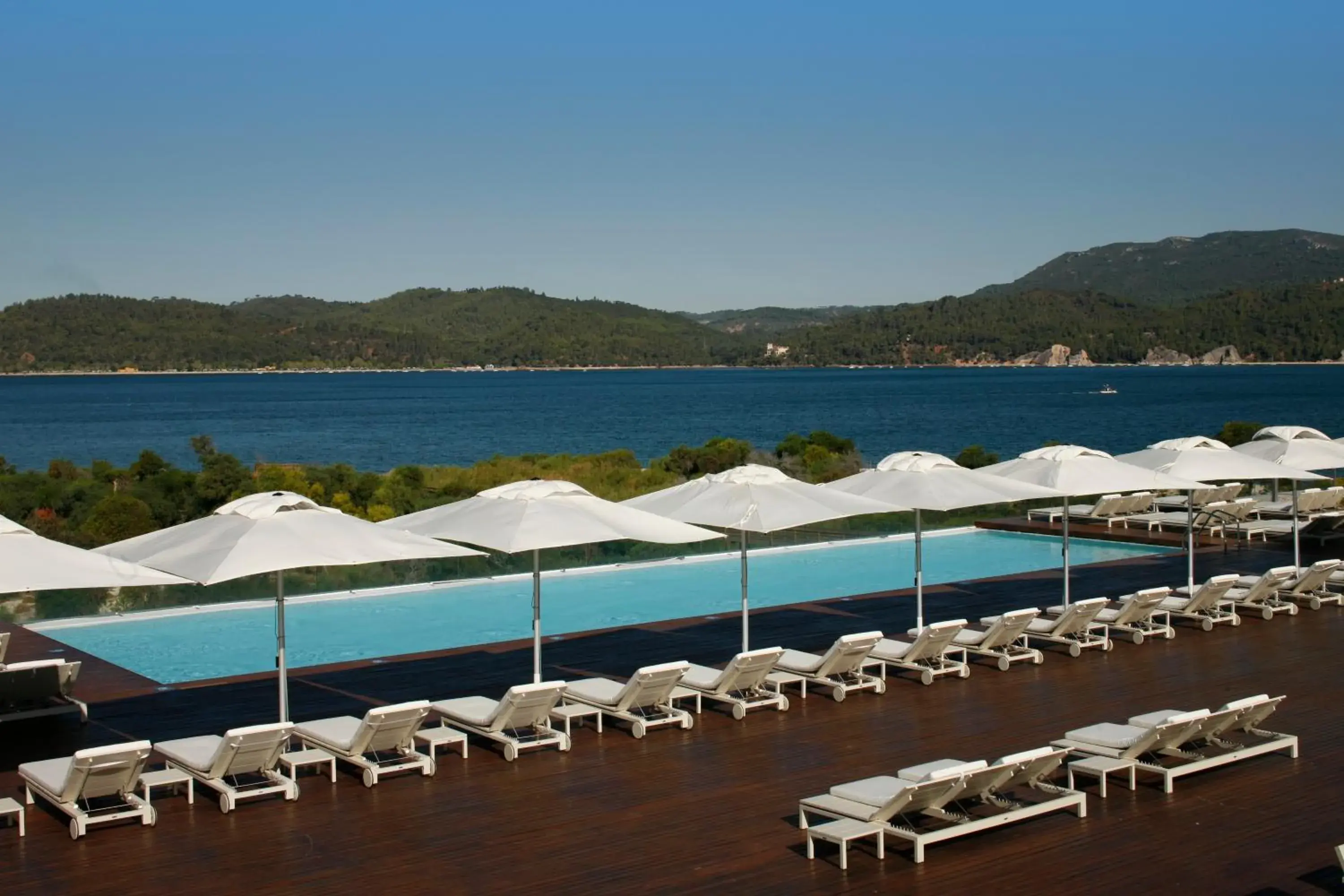 Swimming pool in Troia Design Hotel Swimming pool in Troia Design Hotel