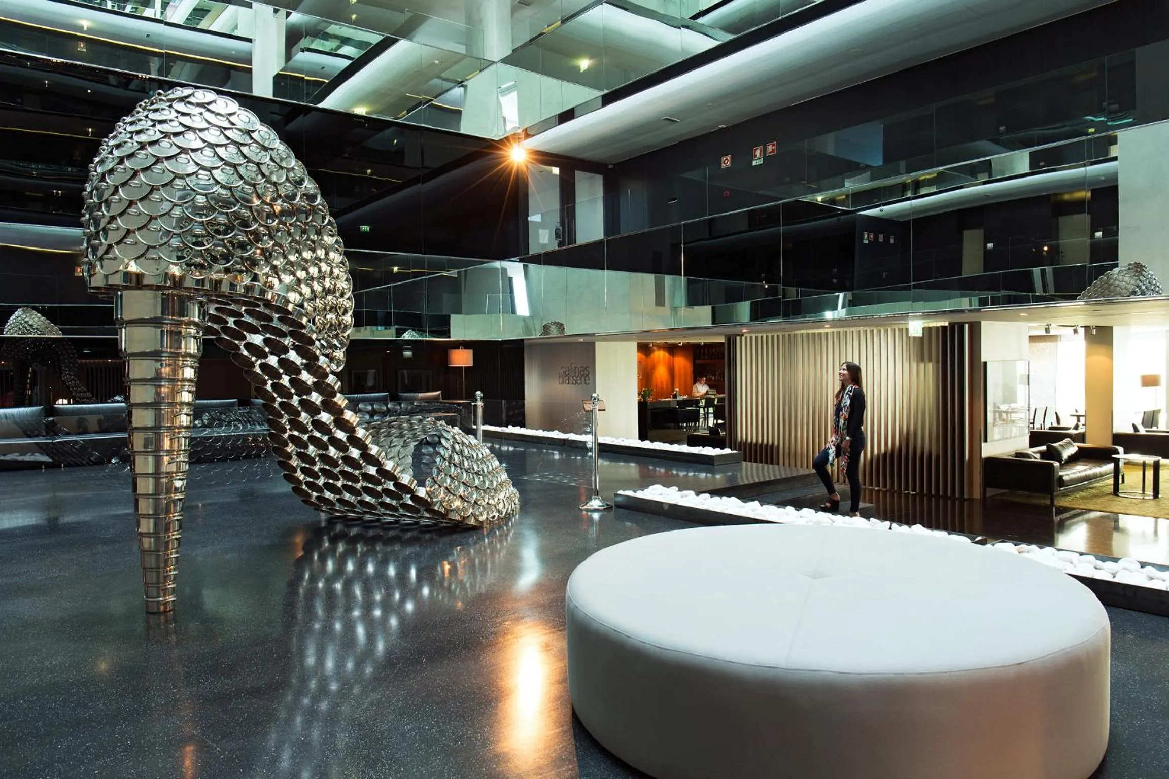 Decorative detail in Troia Design Hotel