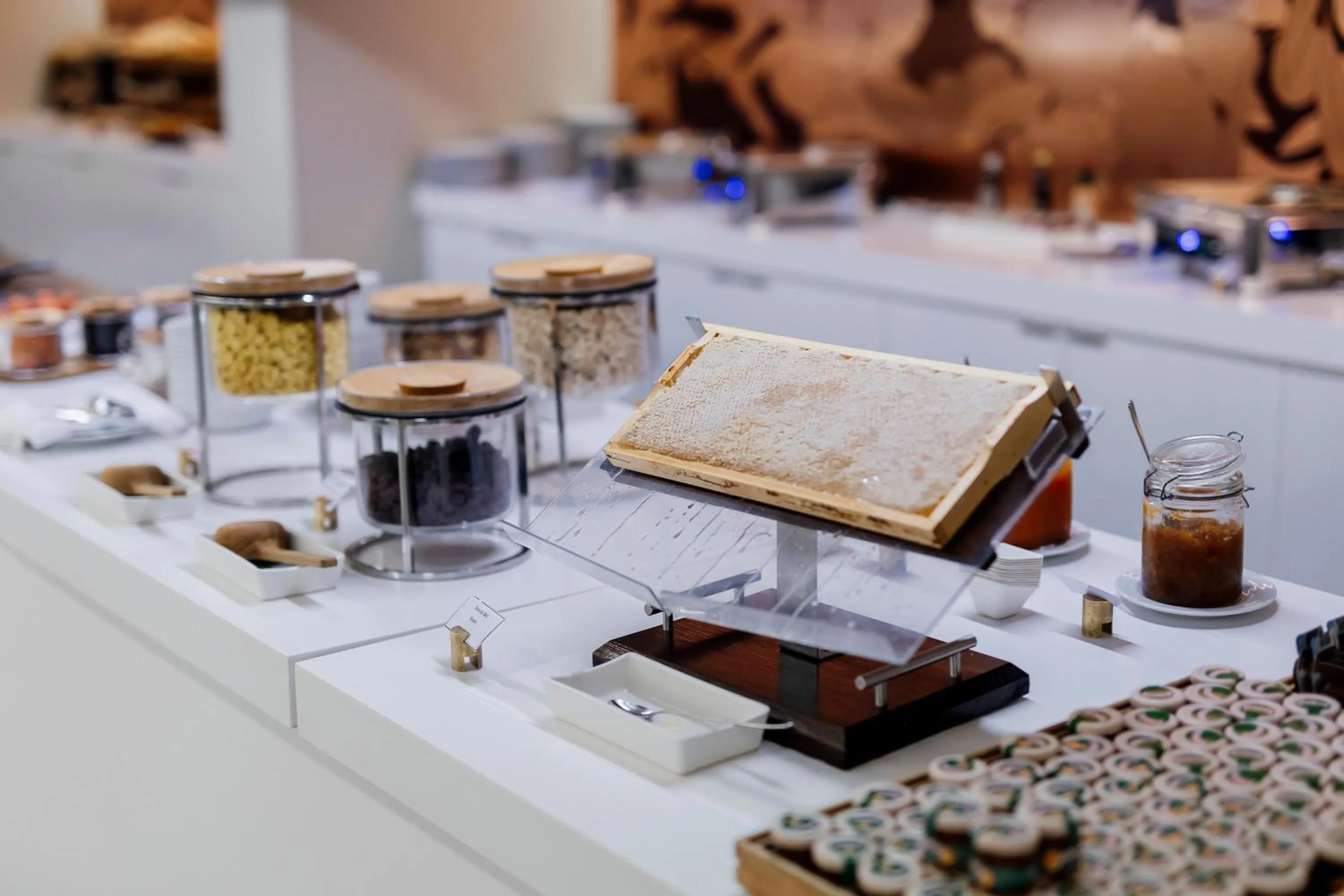 Buffet breakfast in Troia Design Hotel