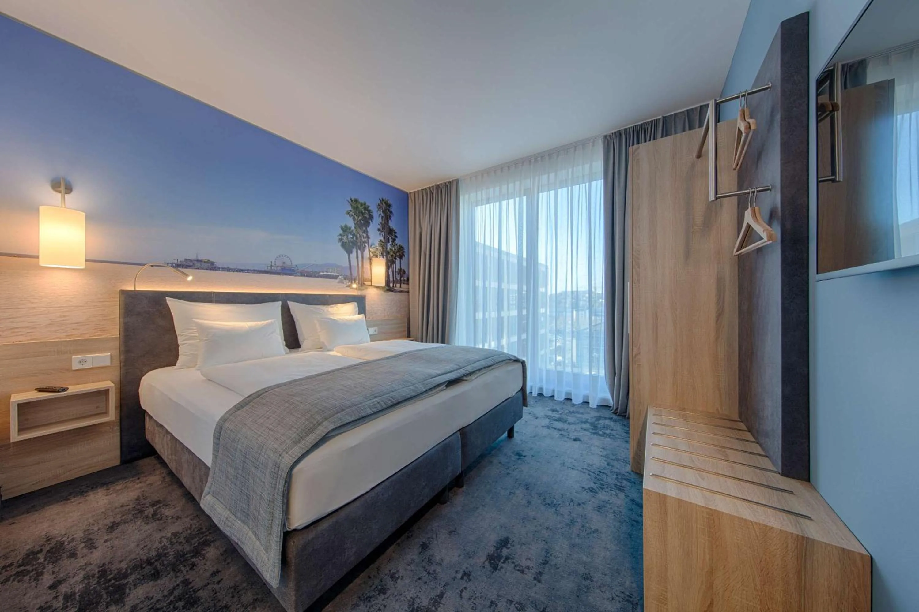 Bedroom, Bed in Best Western Hotel Wiesbaden