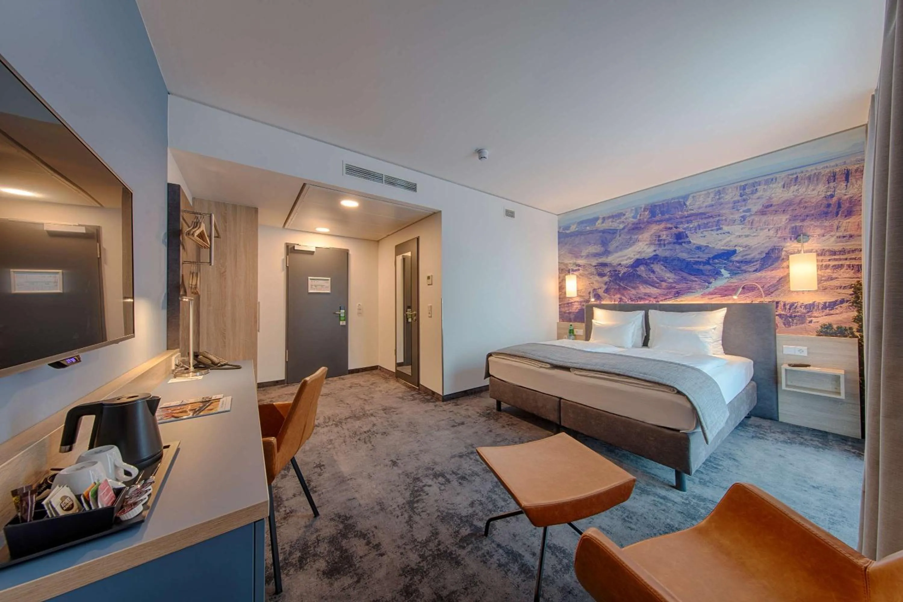 Bedroom, Bed in Best Western Hotel Wiesbaden