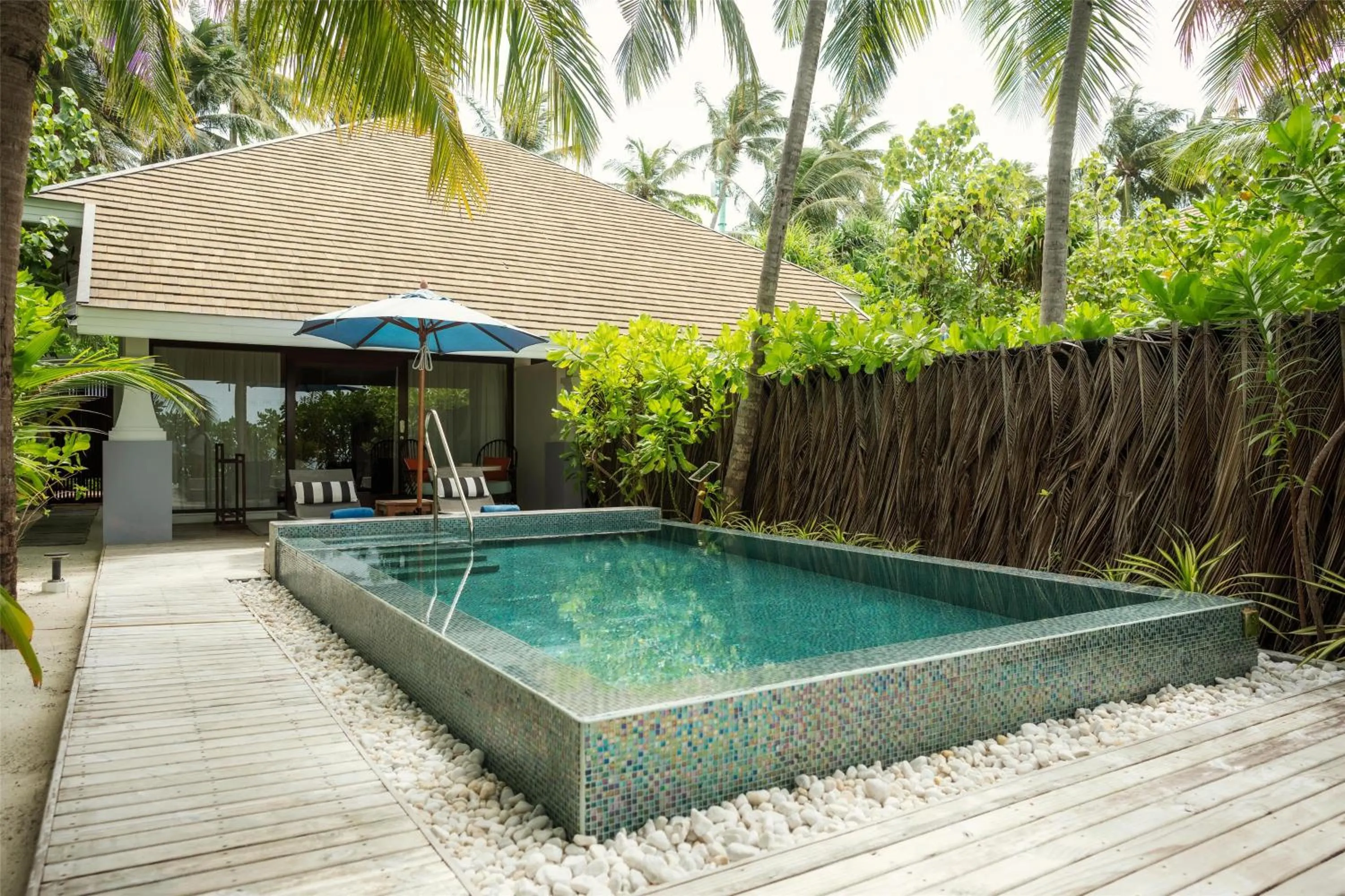 Beach Villa with Pool in SAii Lagoon Maldives, Curio Collection By Hilton