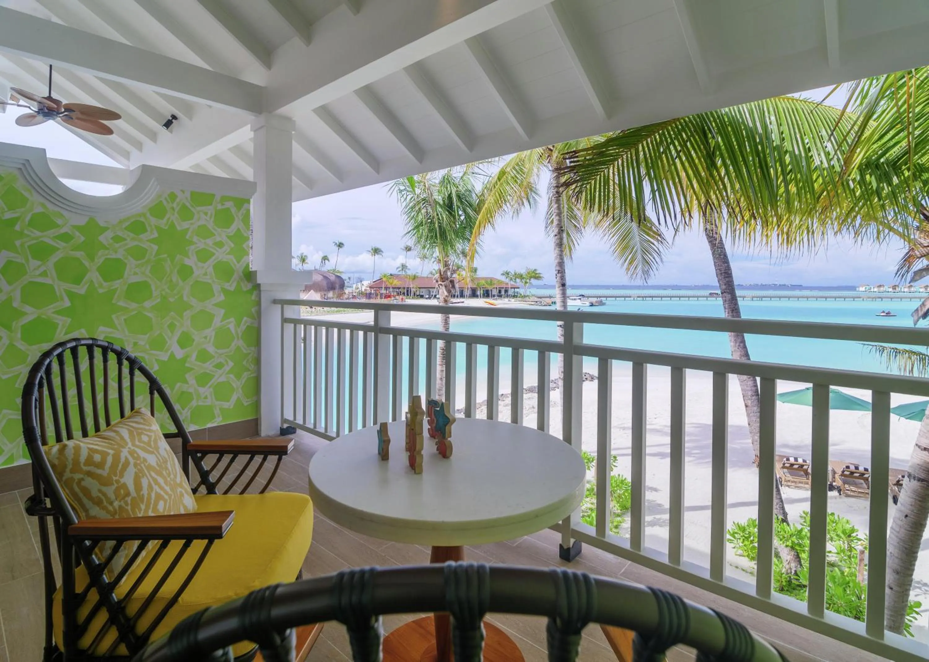 View (from property/room) in SAii Lagoon Maldives, Curio Collection By Hilton