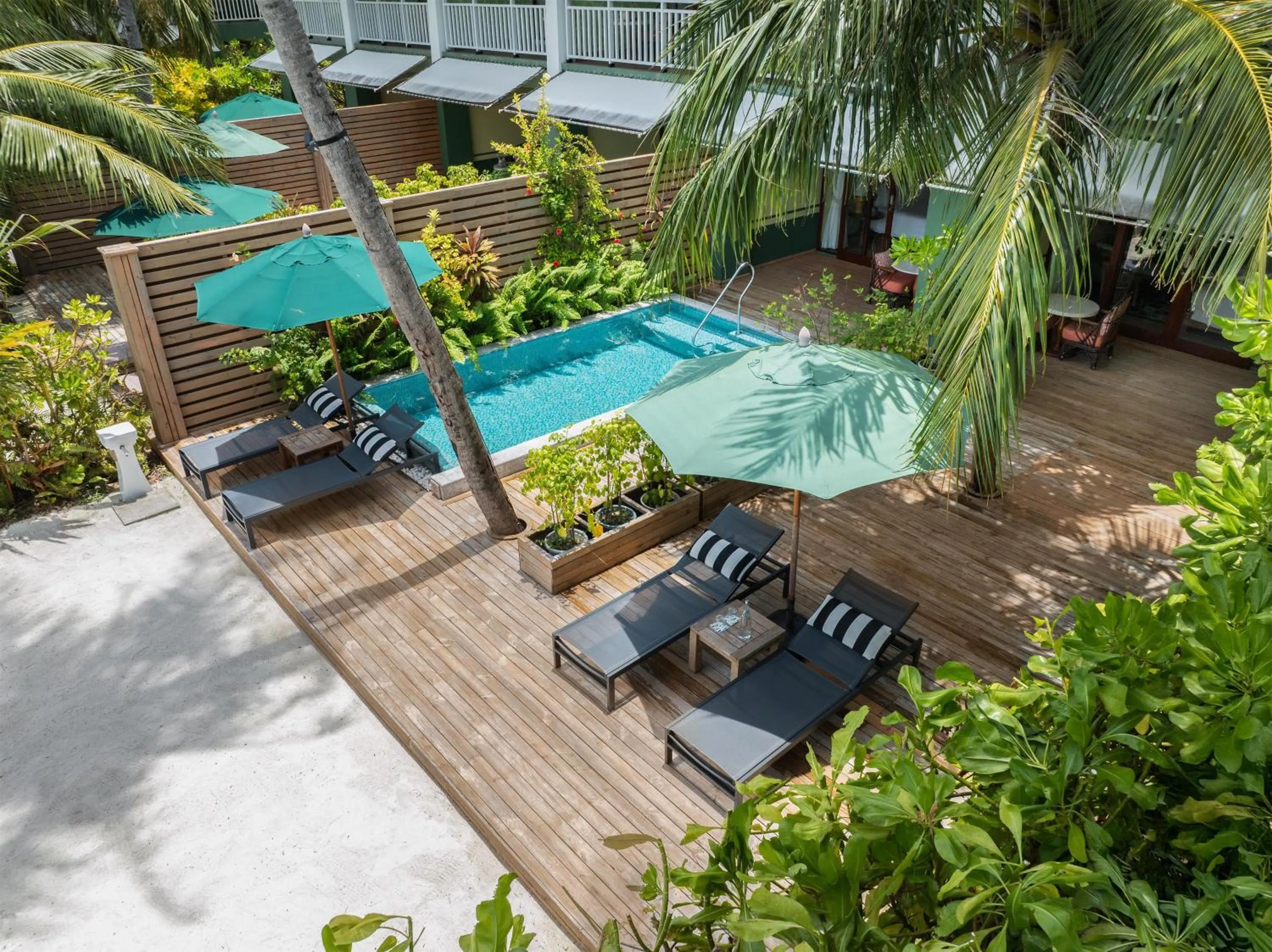 View (from property/room) in SAii Lagoon Maldives, Curio Collection By Hilton