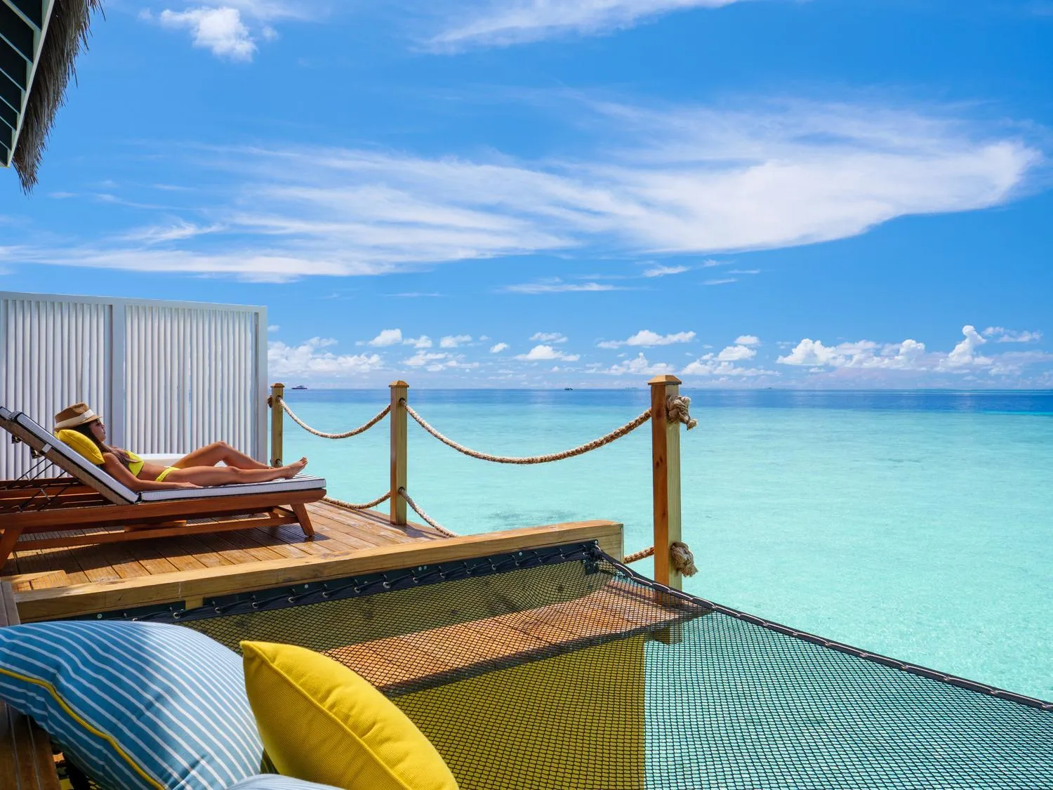 View (from property/room) in SAii Lagoon Maldives, Curio Collection By Hilton