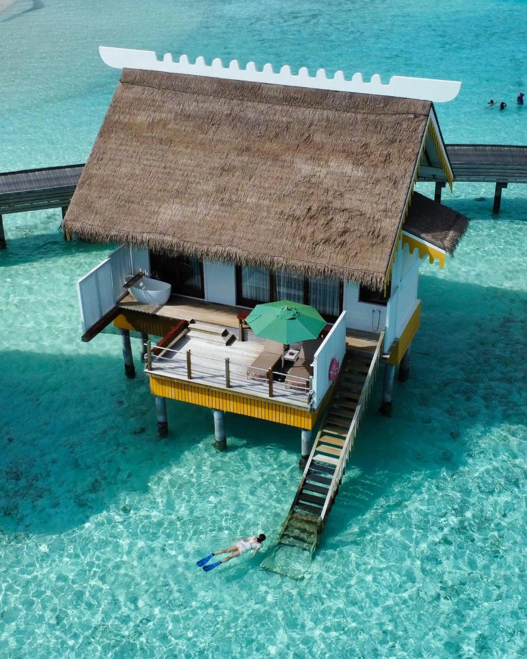 Property building in SAii Lagoon Maldives, Curio Collection By Hilton