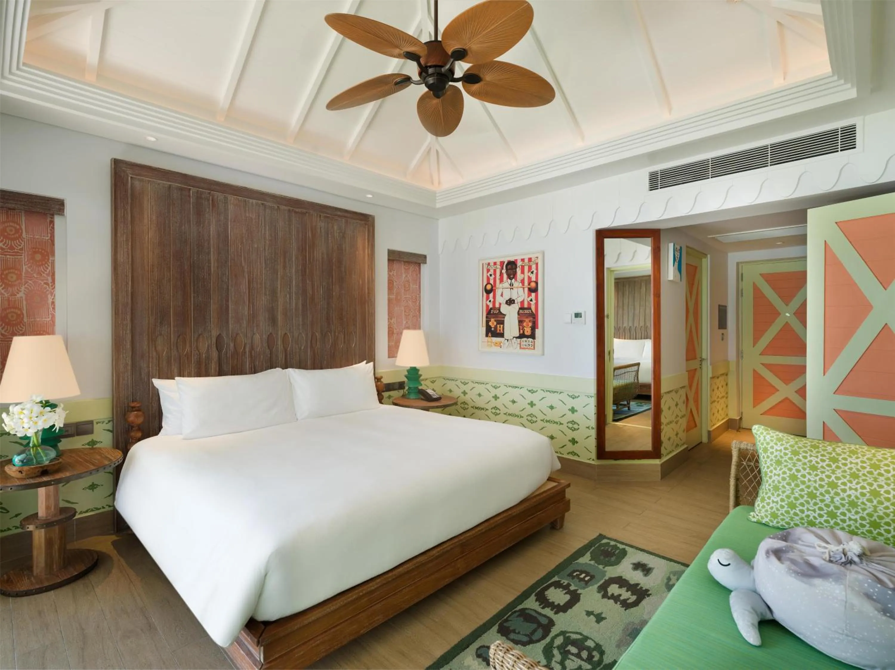 Bed in SAii Lagoon Maldives, Curio Collection By Hilton