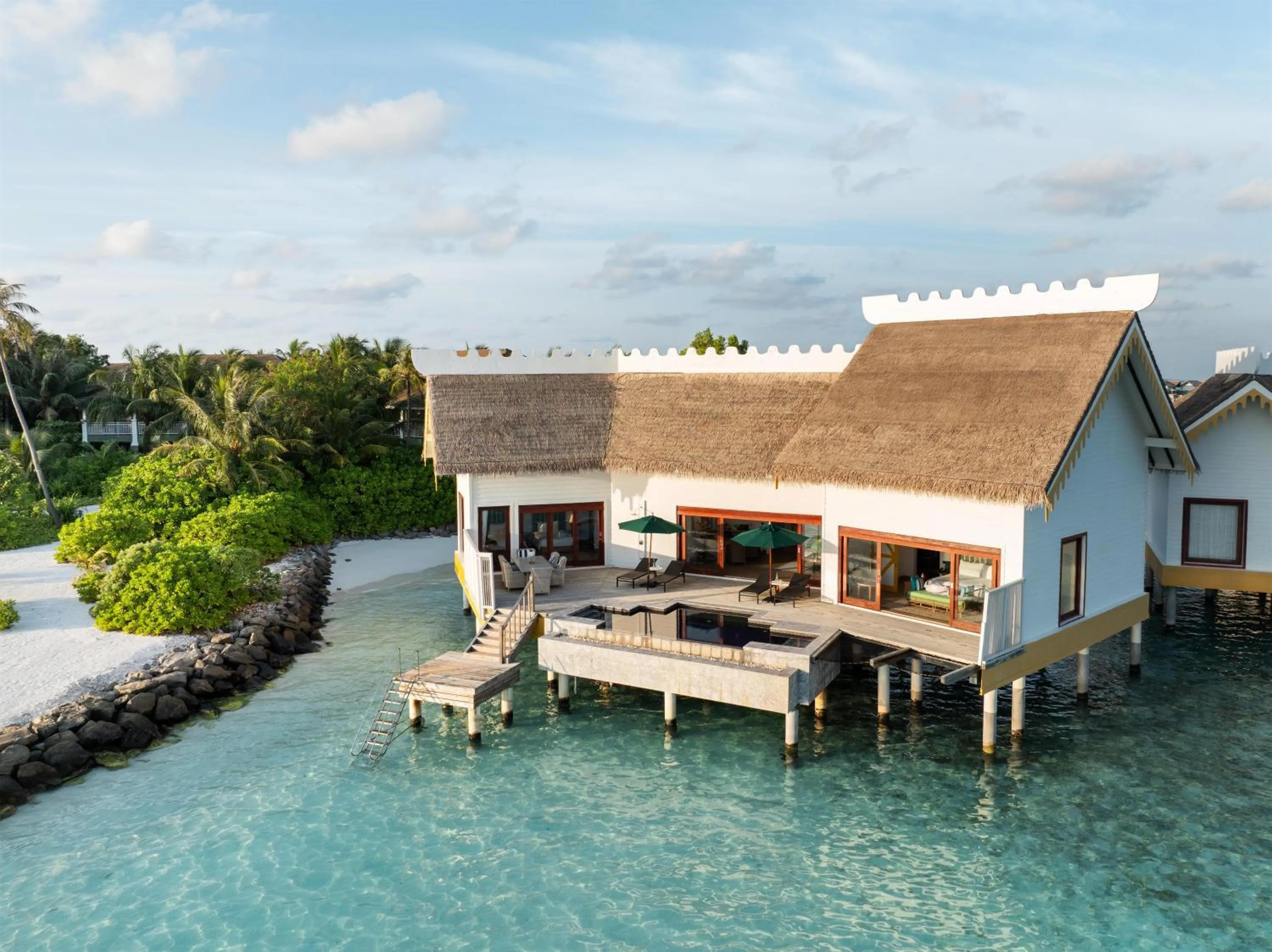 View (from property/room) in SAii Lagoon Maldives, Curio Collection By Hilton