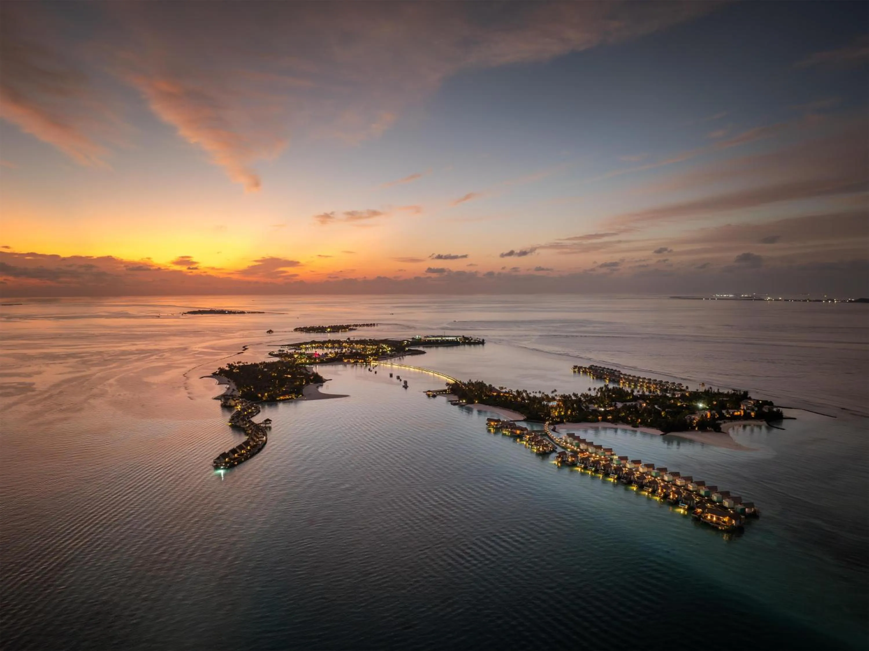 Property building in SAii Lagoon Maldives, Curio Collection By Hilton