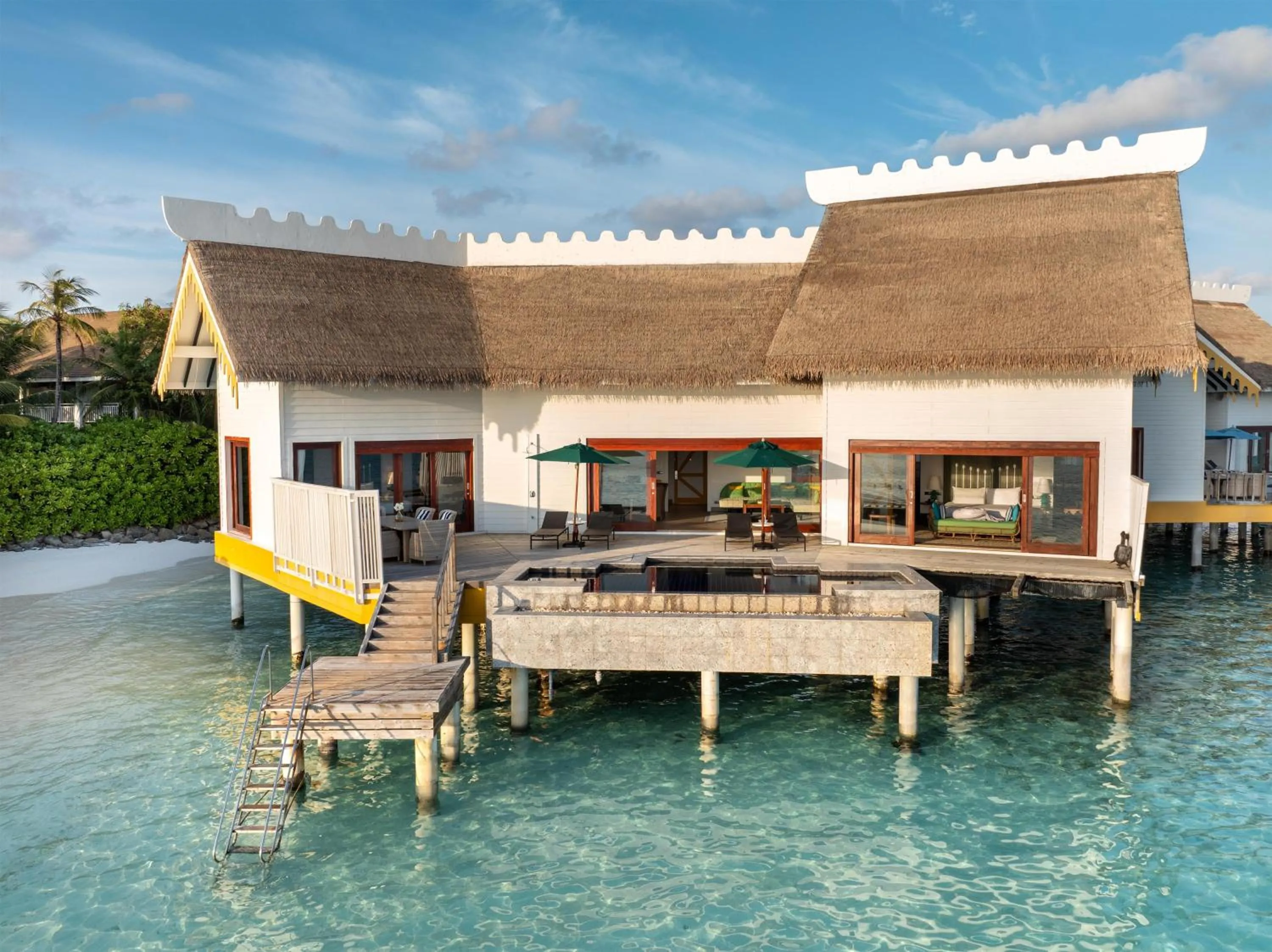 View (from property/room) in SAii Lagoon Maldives, Curio Collection By Hilton