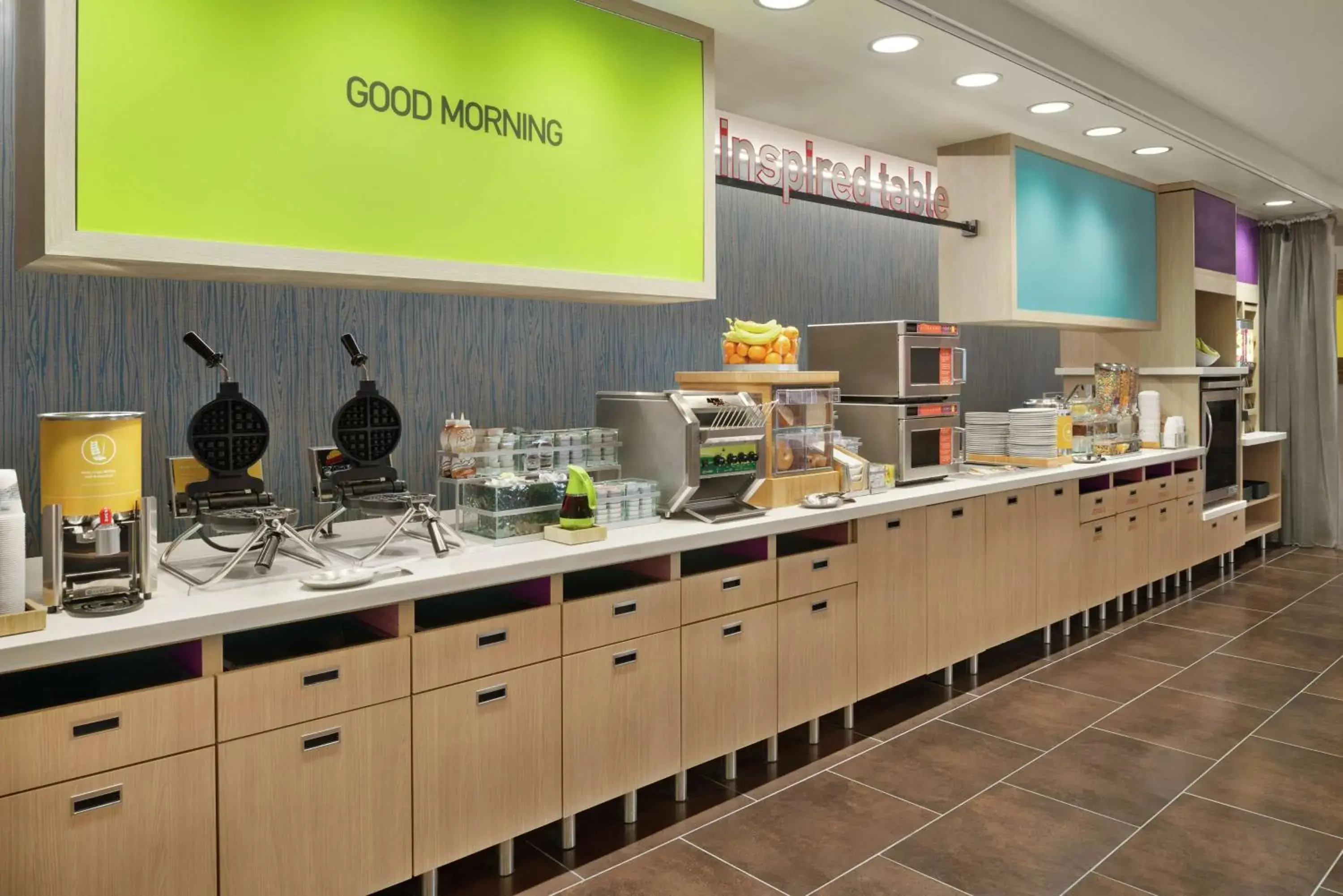 Breakfast in Home2 Suites By Hilton Brooklyn Park Minneapolis Breakfast in Home2 Suites By Hilton Brooklyn Park Minneapolis